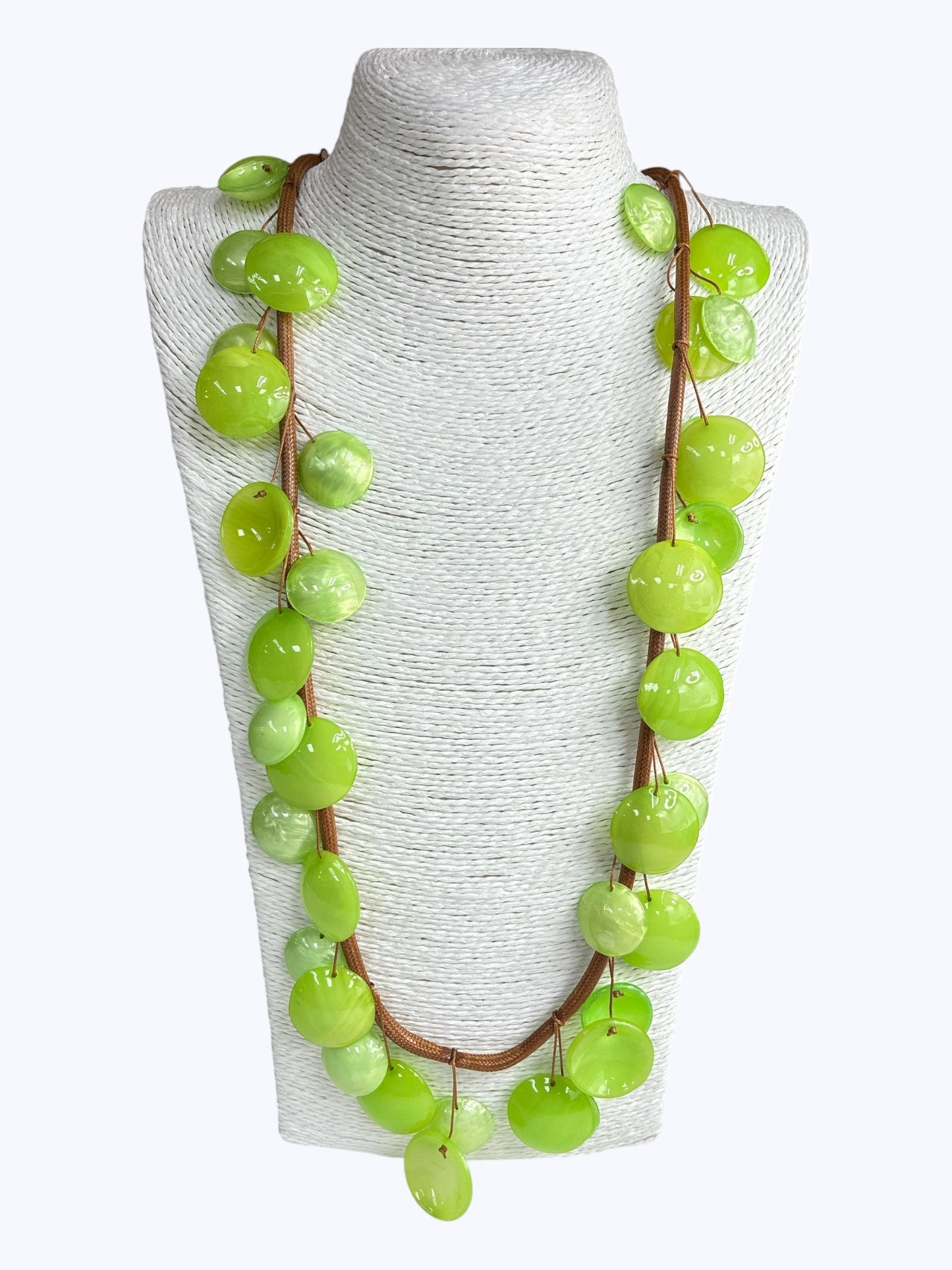 N5109 | Acrylic Beaded Long Necklace |APD9995
