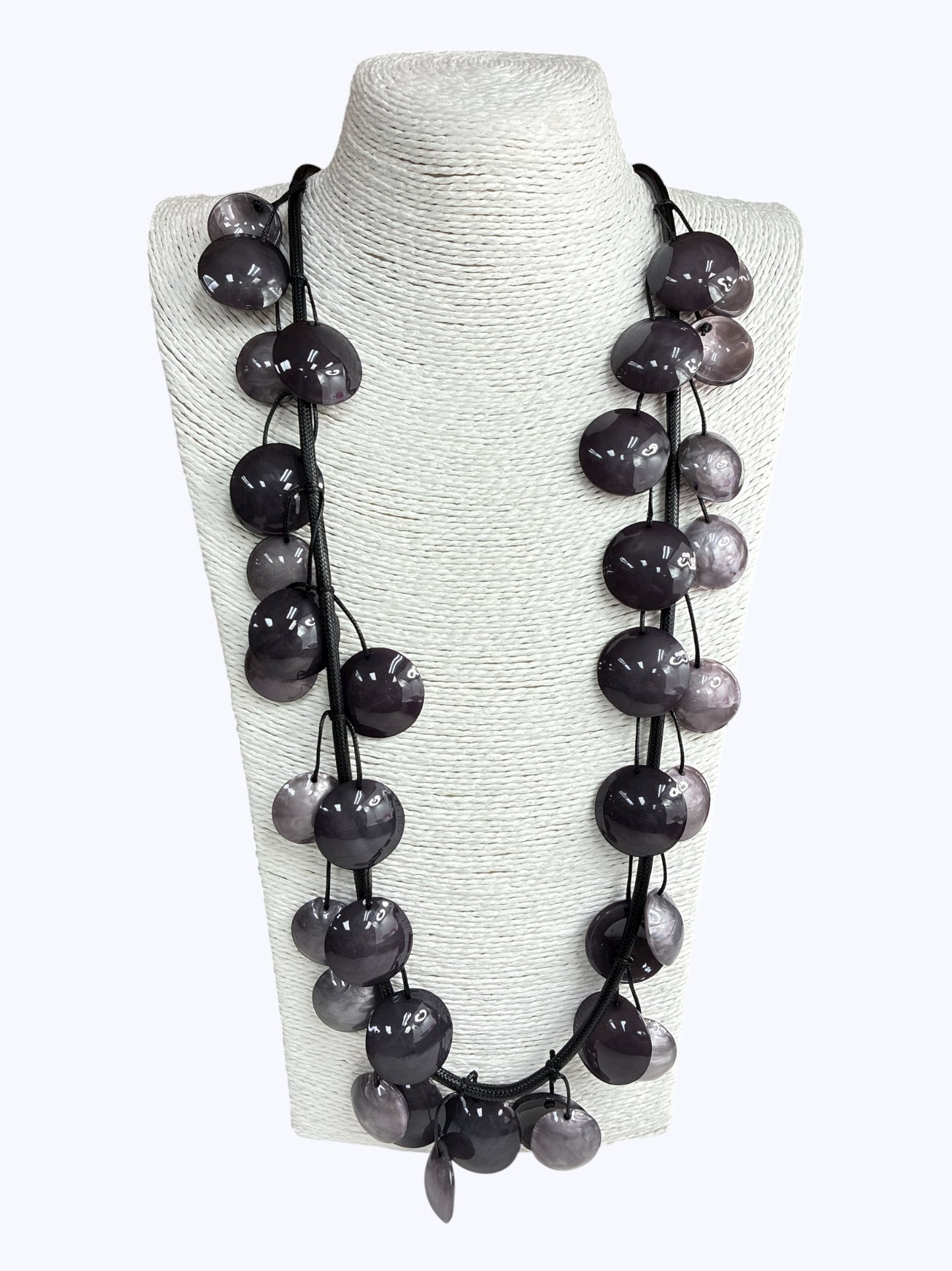 N5109 | Acrylic Beaded Long Necklace |APD9995