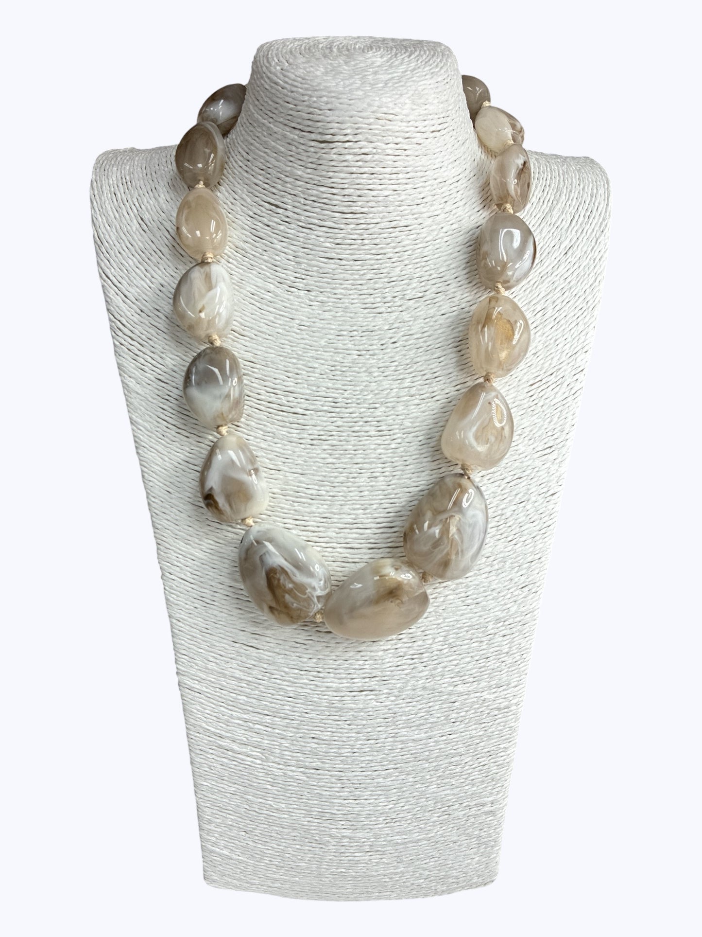 N0057 | Acrylic Beaded Necklace | KN2058