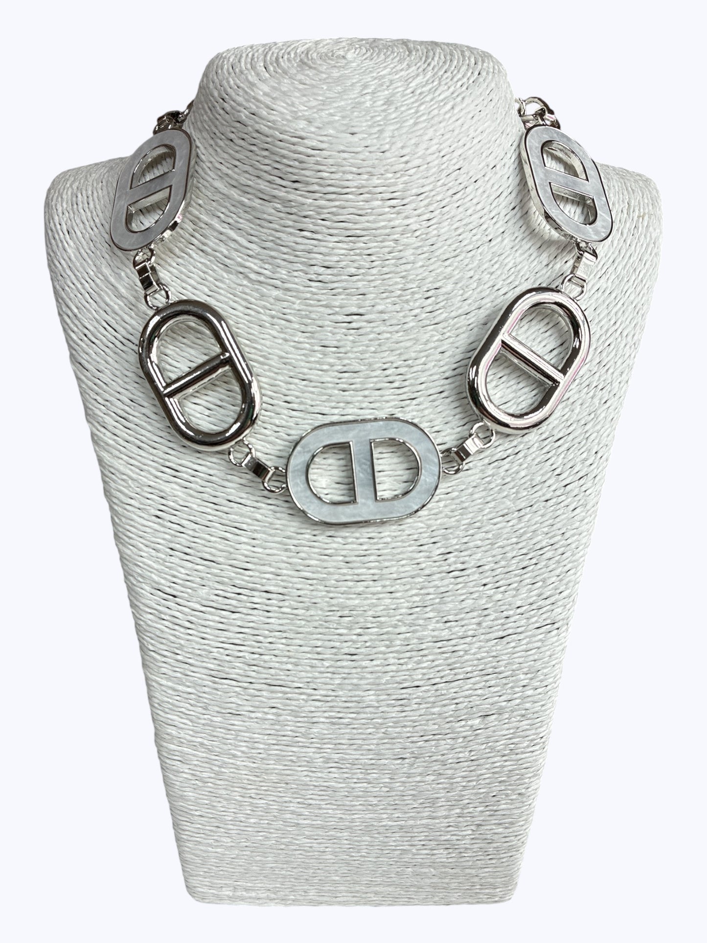 N0679 | Anchors Chain Link Necklace | YN3756