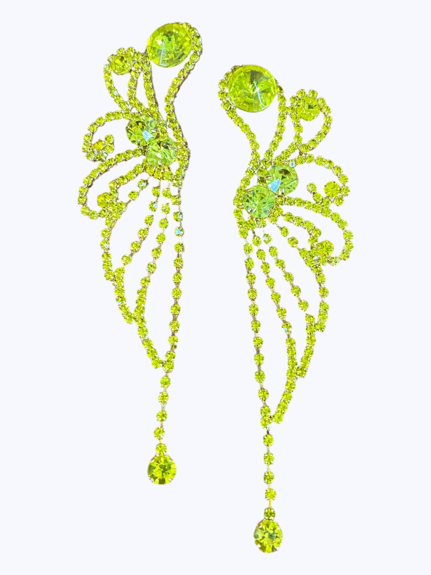 E ESE8966 Rhinestone and Crystal Earrings