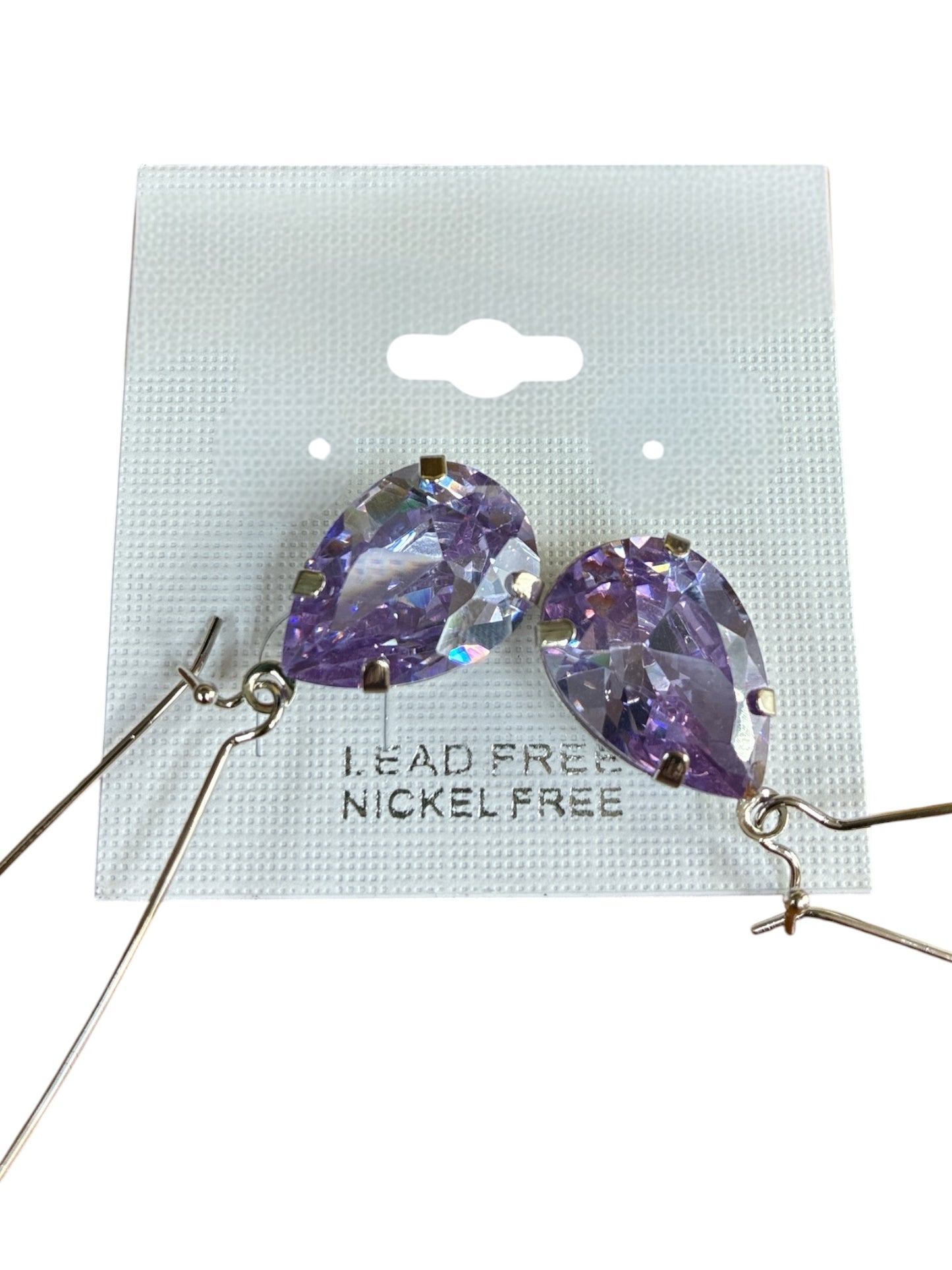 E ESE3594 Crystal Teardrop Earrings