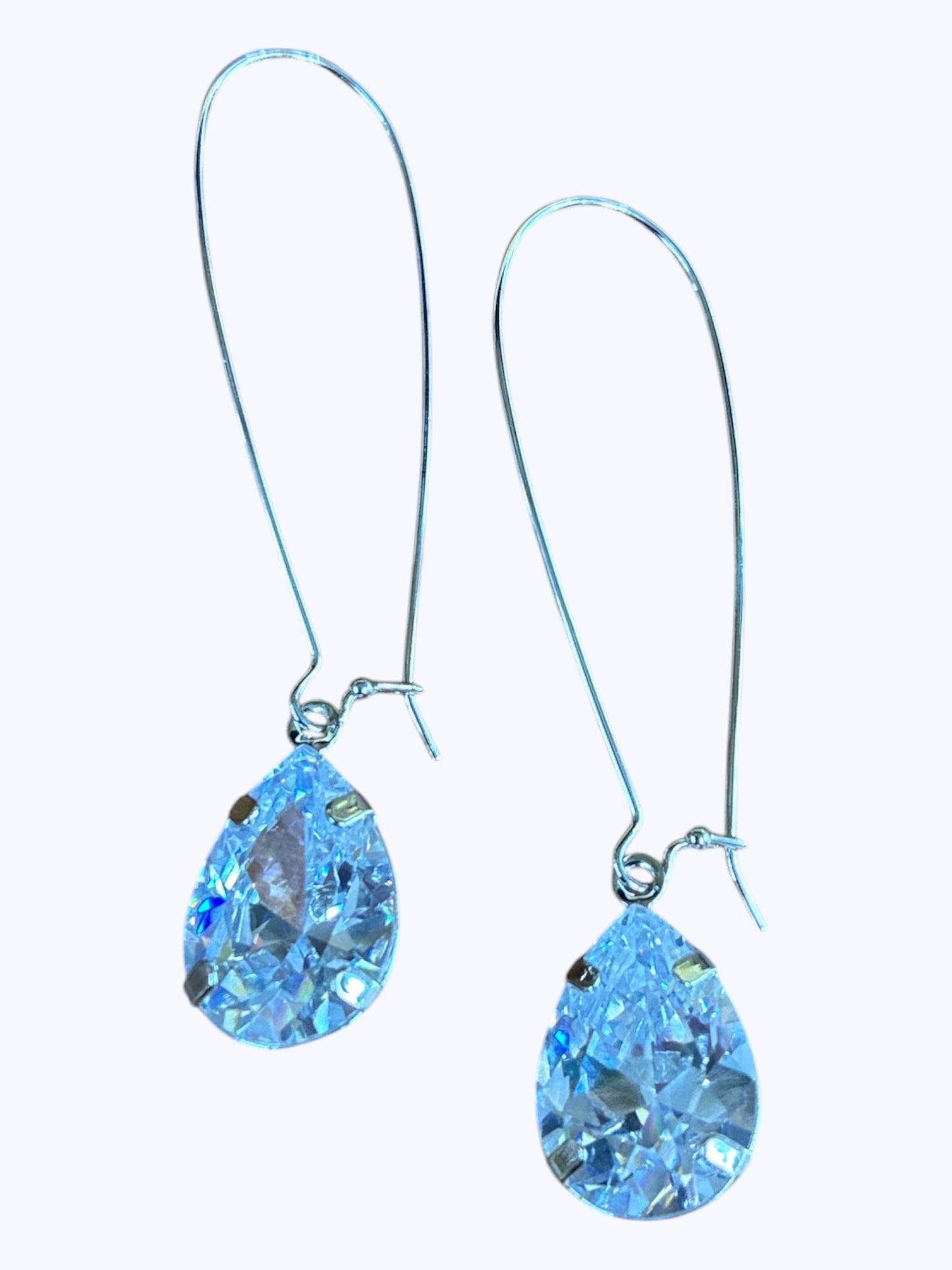 E ESE3594 Crystal Teardrop Earrings