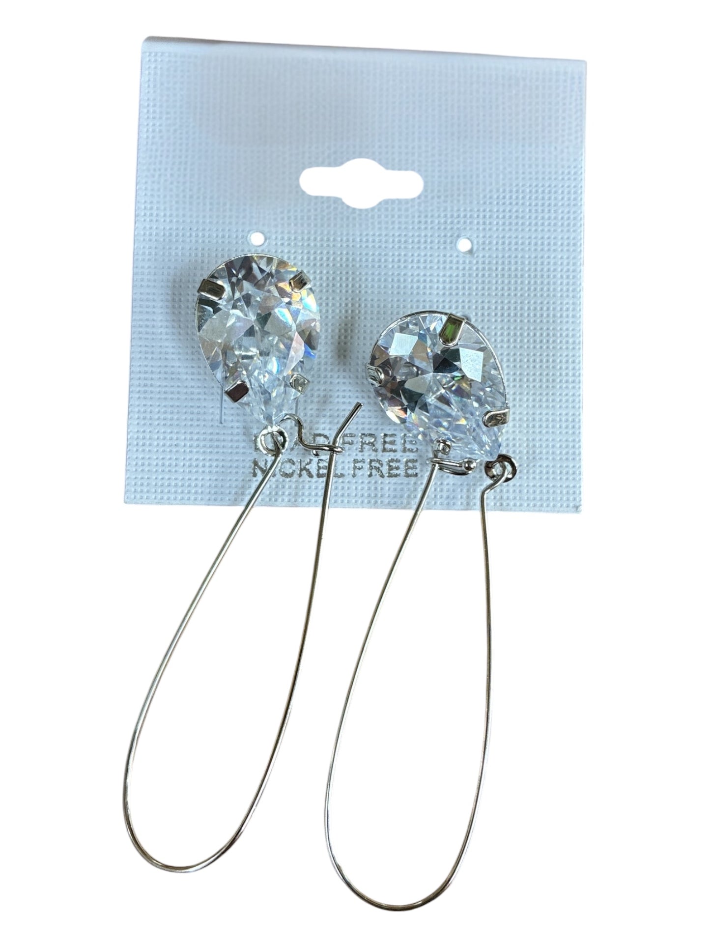 E ESE3594 Crystal Teardrop Earrings