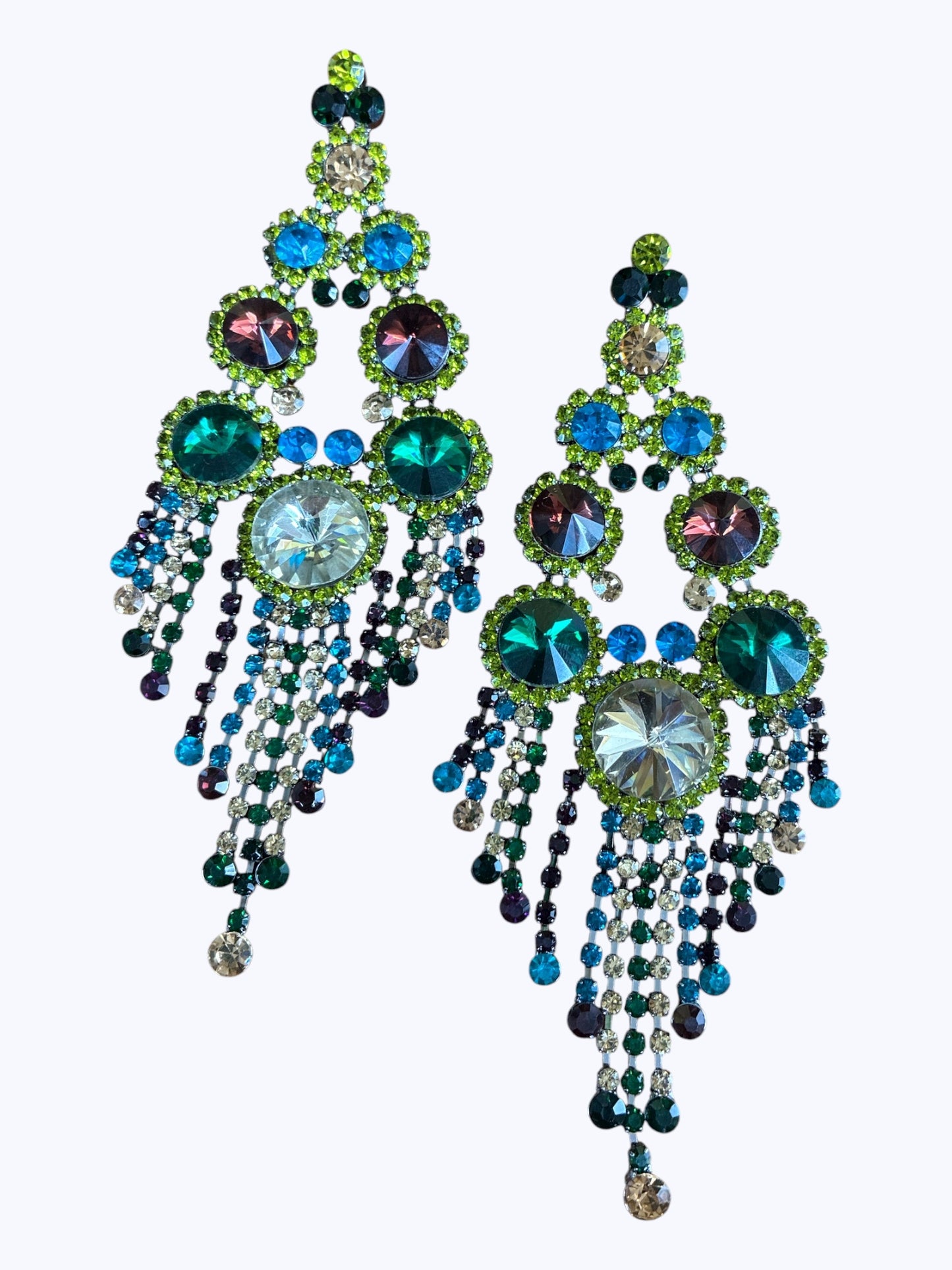 E0480 |Crystal Chandelier Earrings |ESE7592