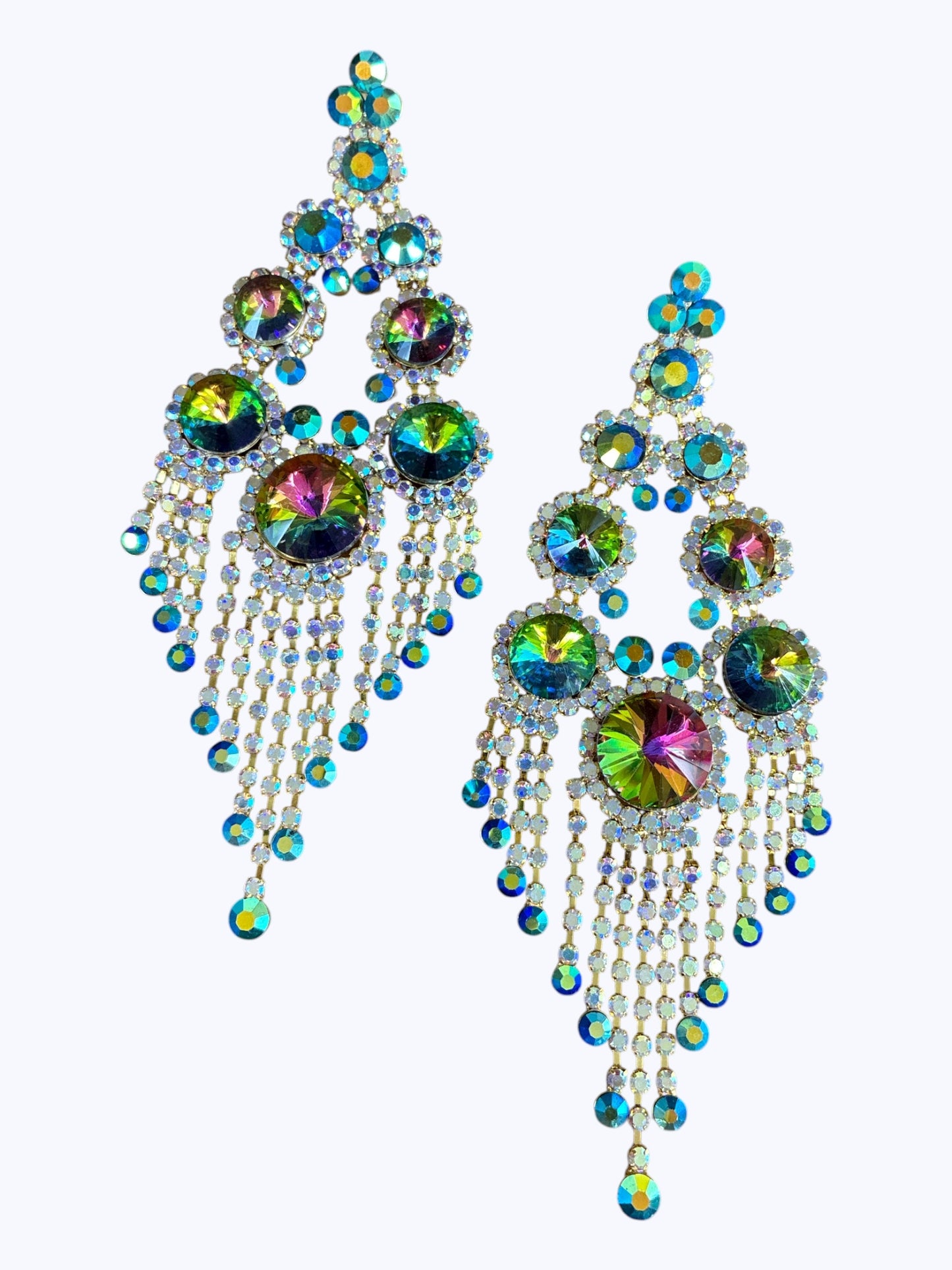 E0480 |Crystal Chandelier Earrings |ESE7592