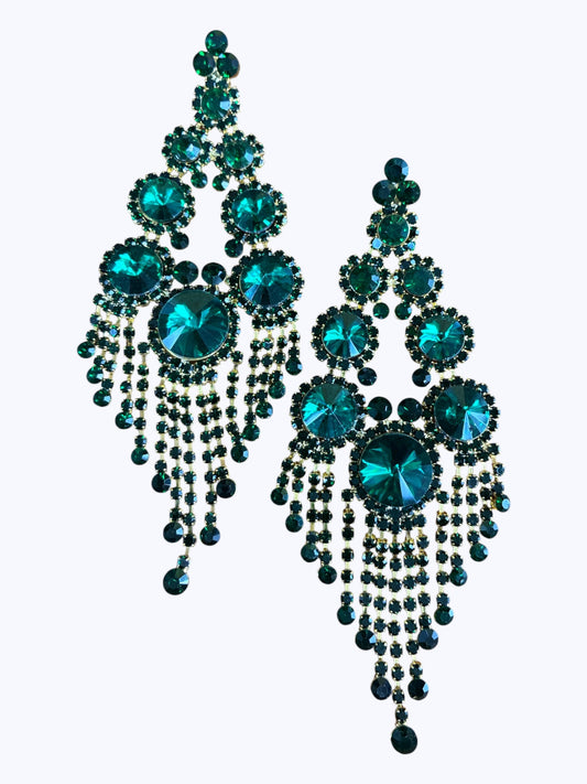 E0480 |Crystal Chandelier Earrings |ESE7592