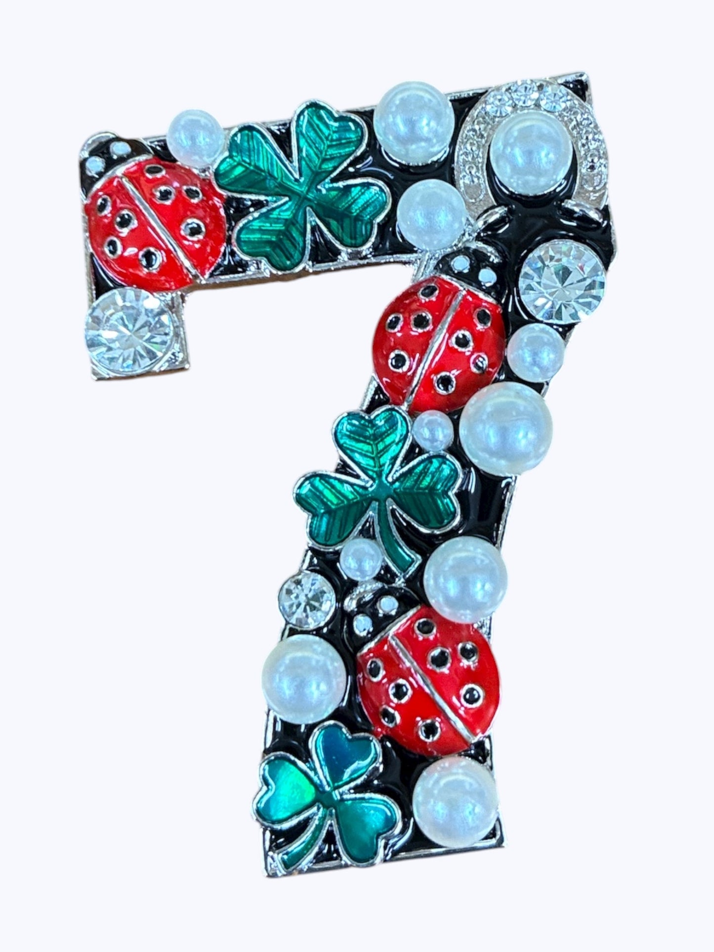 BR0436 | Lucky Number Seven Brooch | YM2230