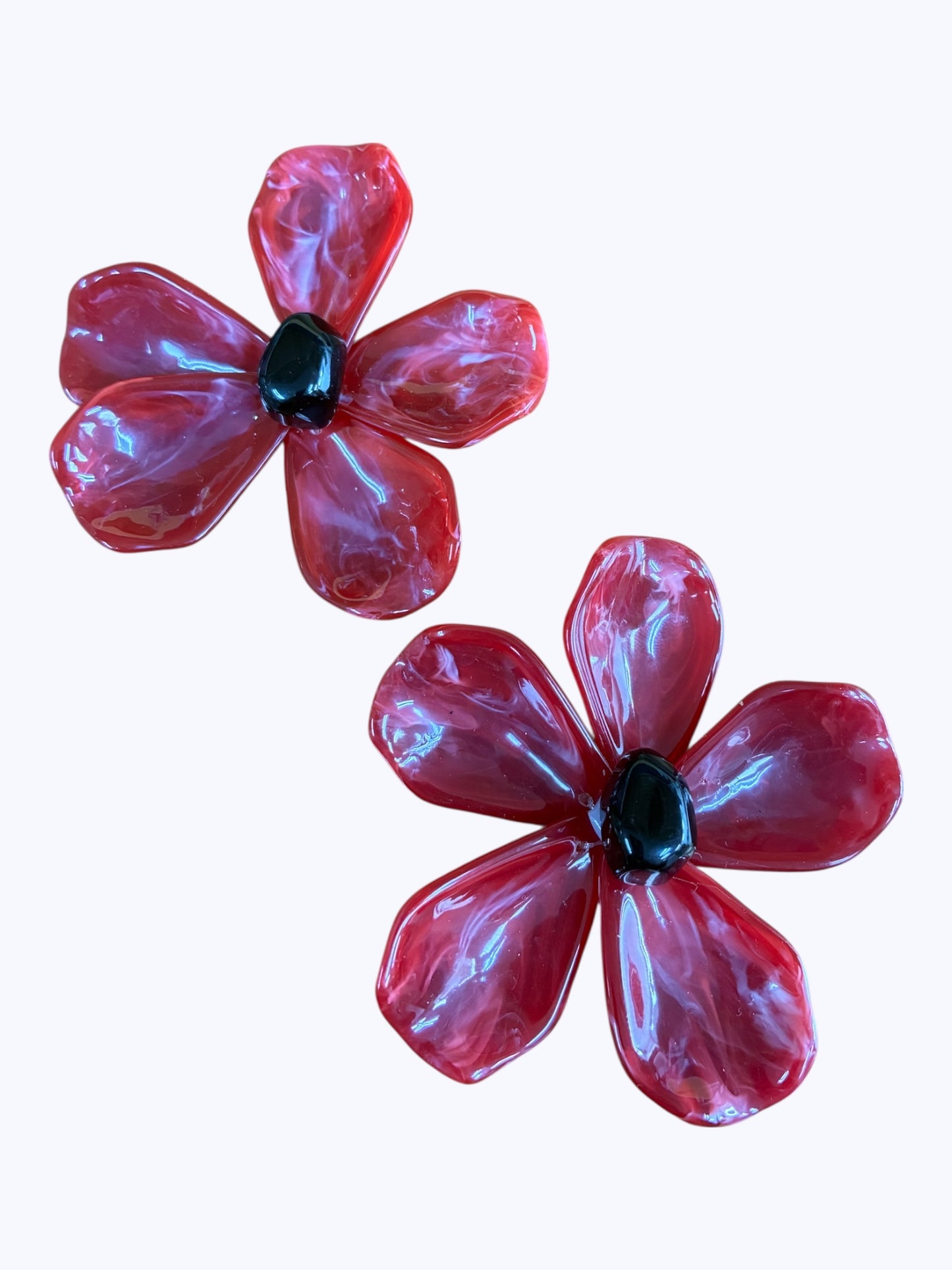 E1898 | Artistic Flower Drop Earrings | KE2934