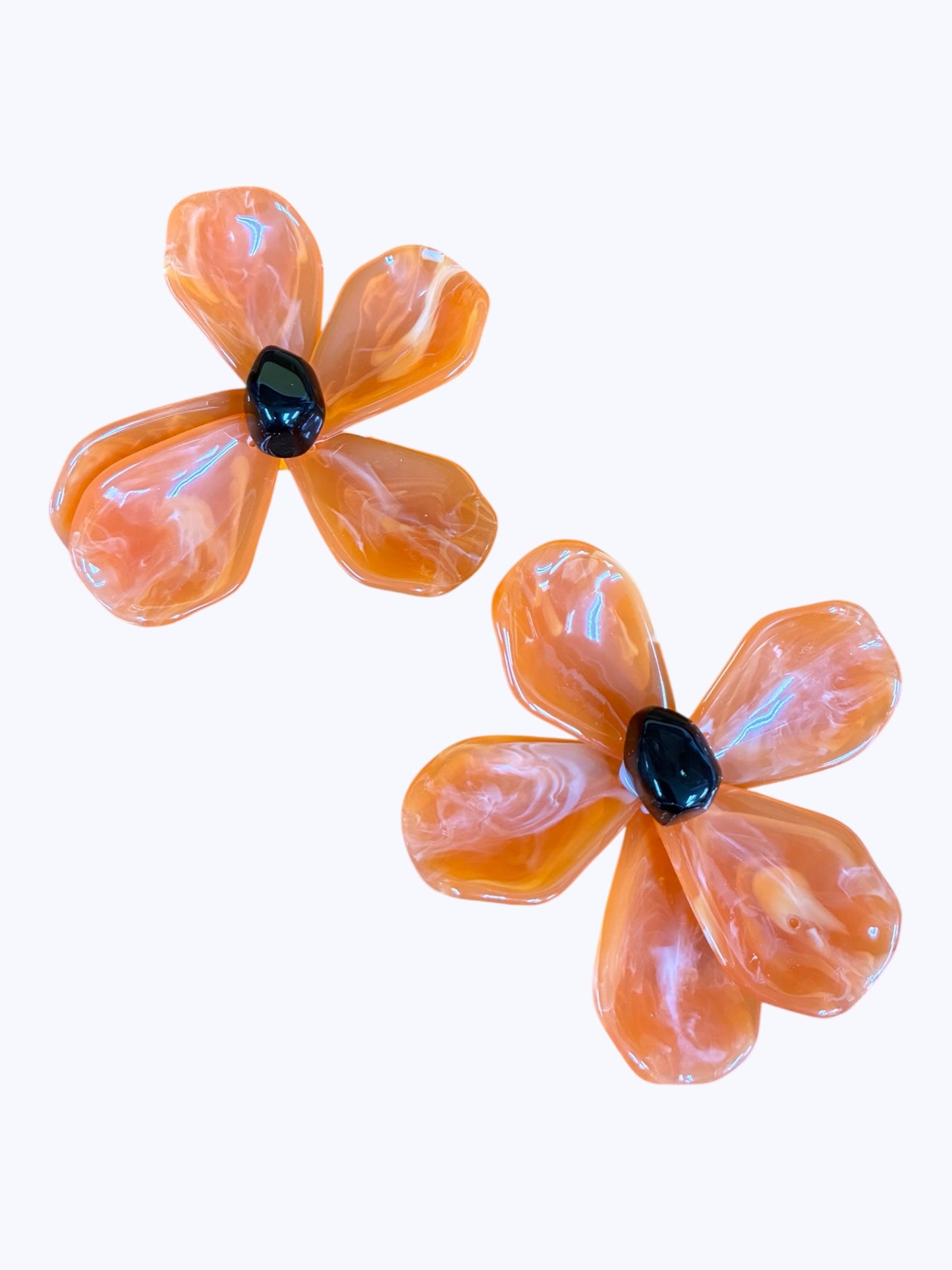 E1898 | Artistic Flower Drop Earrings | KE2934
