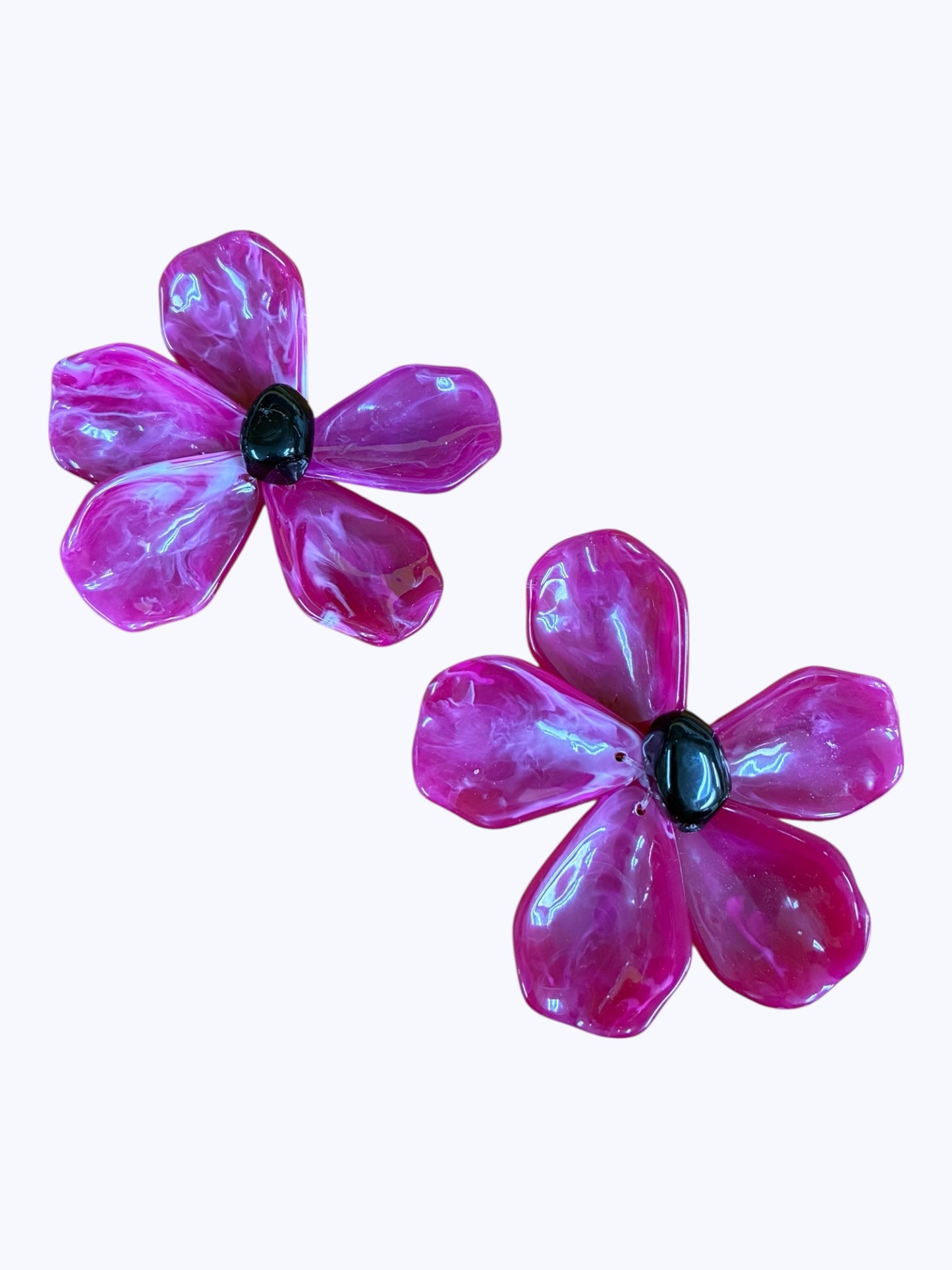 E1898 | Artistic Flower Drop Earrings | KE2934