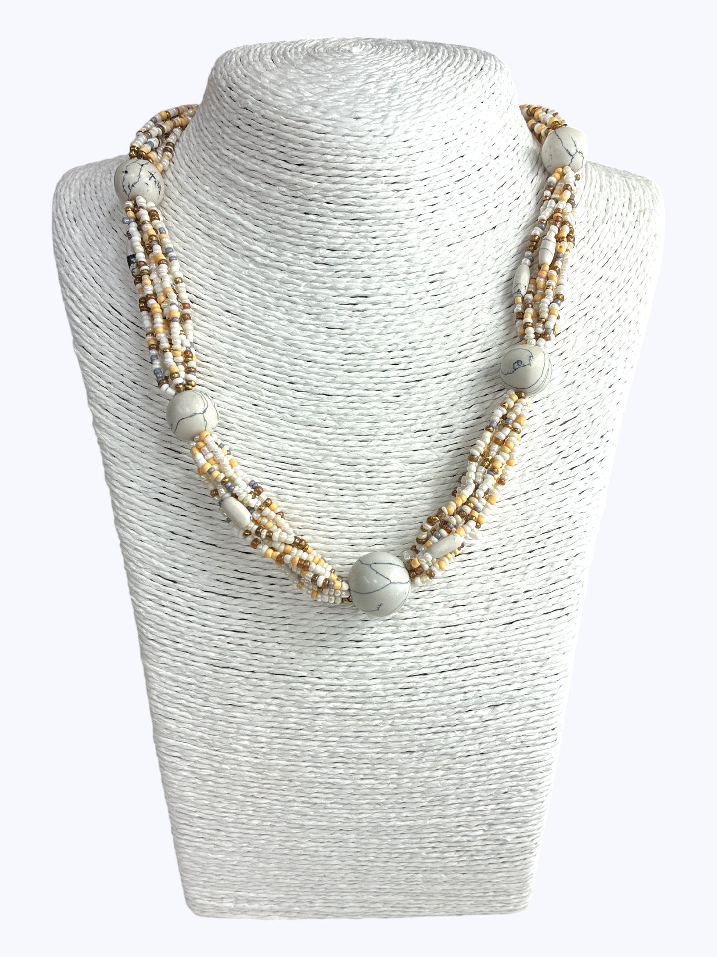 Beaded Short Necklace