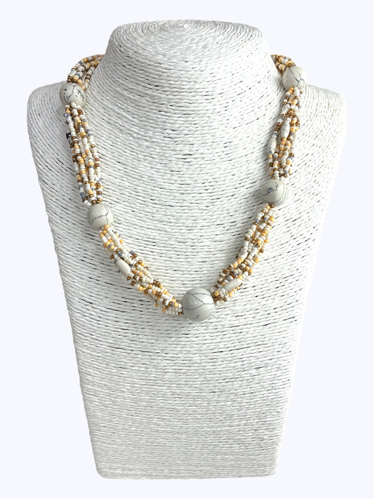 Beaded Short Necklace