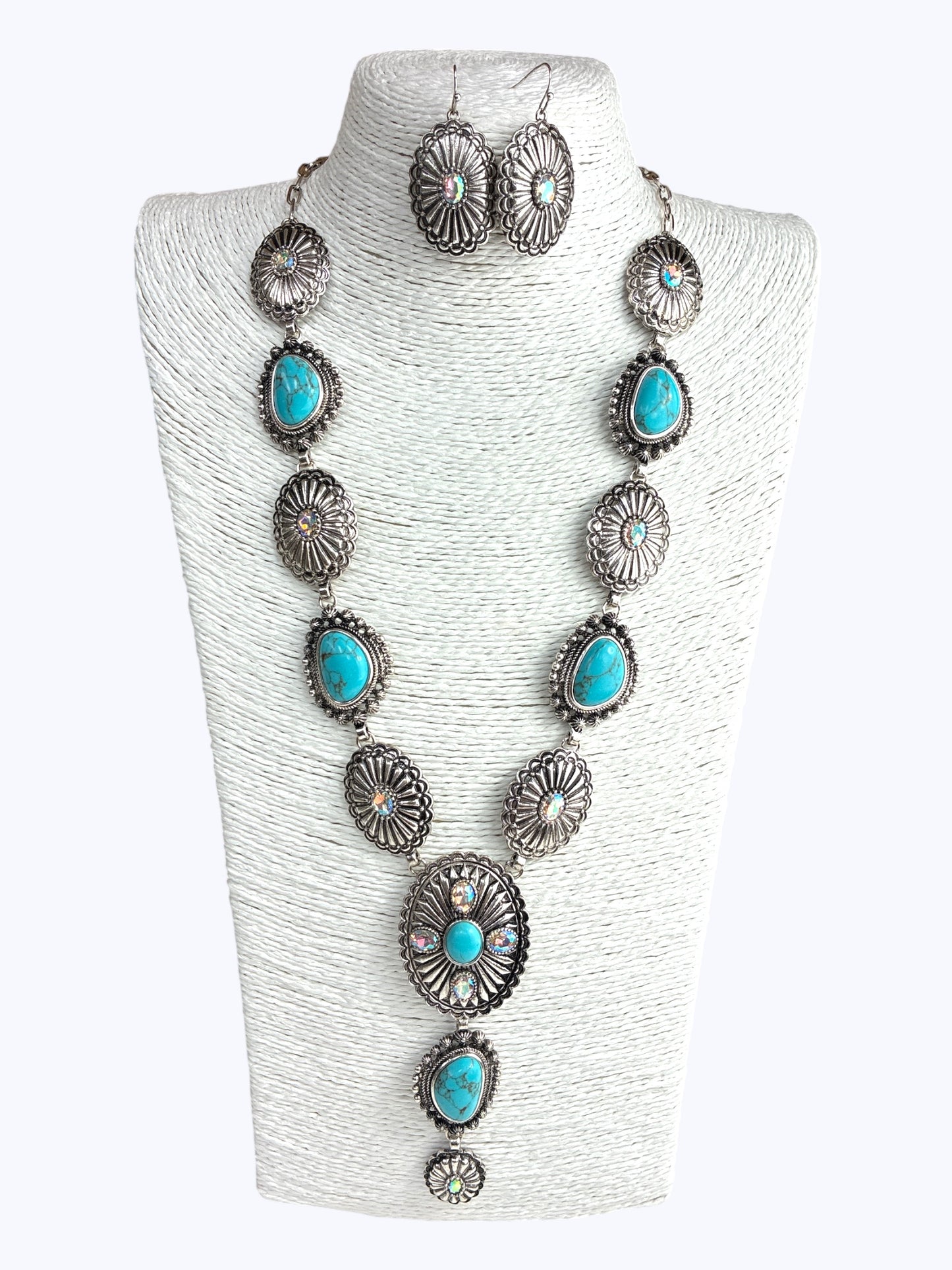 N0680 | Western-Inspired Necklace Set | SJNE1805