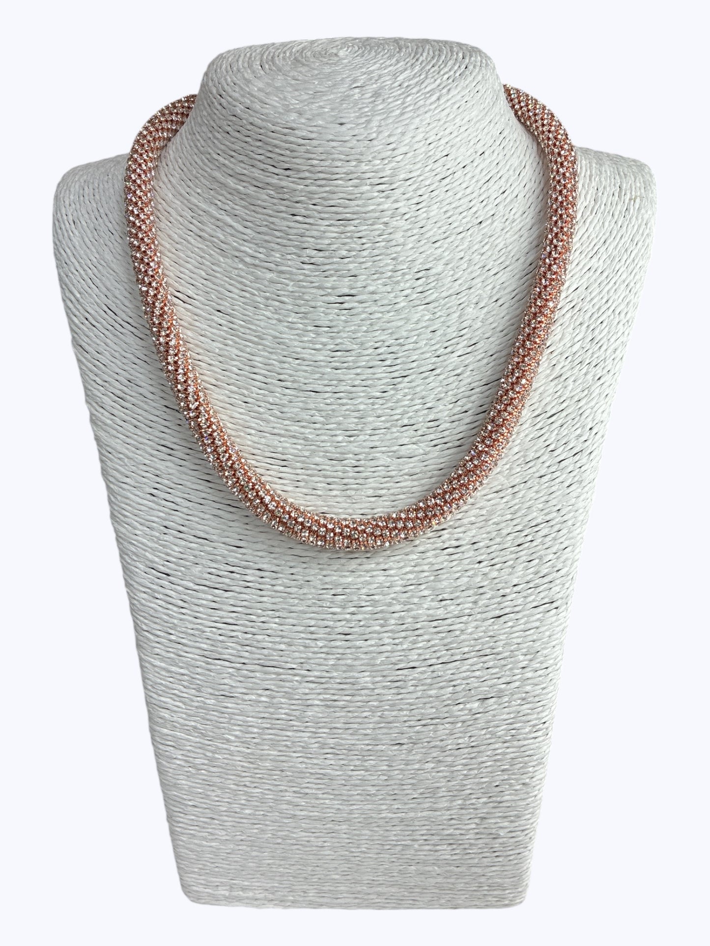 Rhinestone Short Necklace
