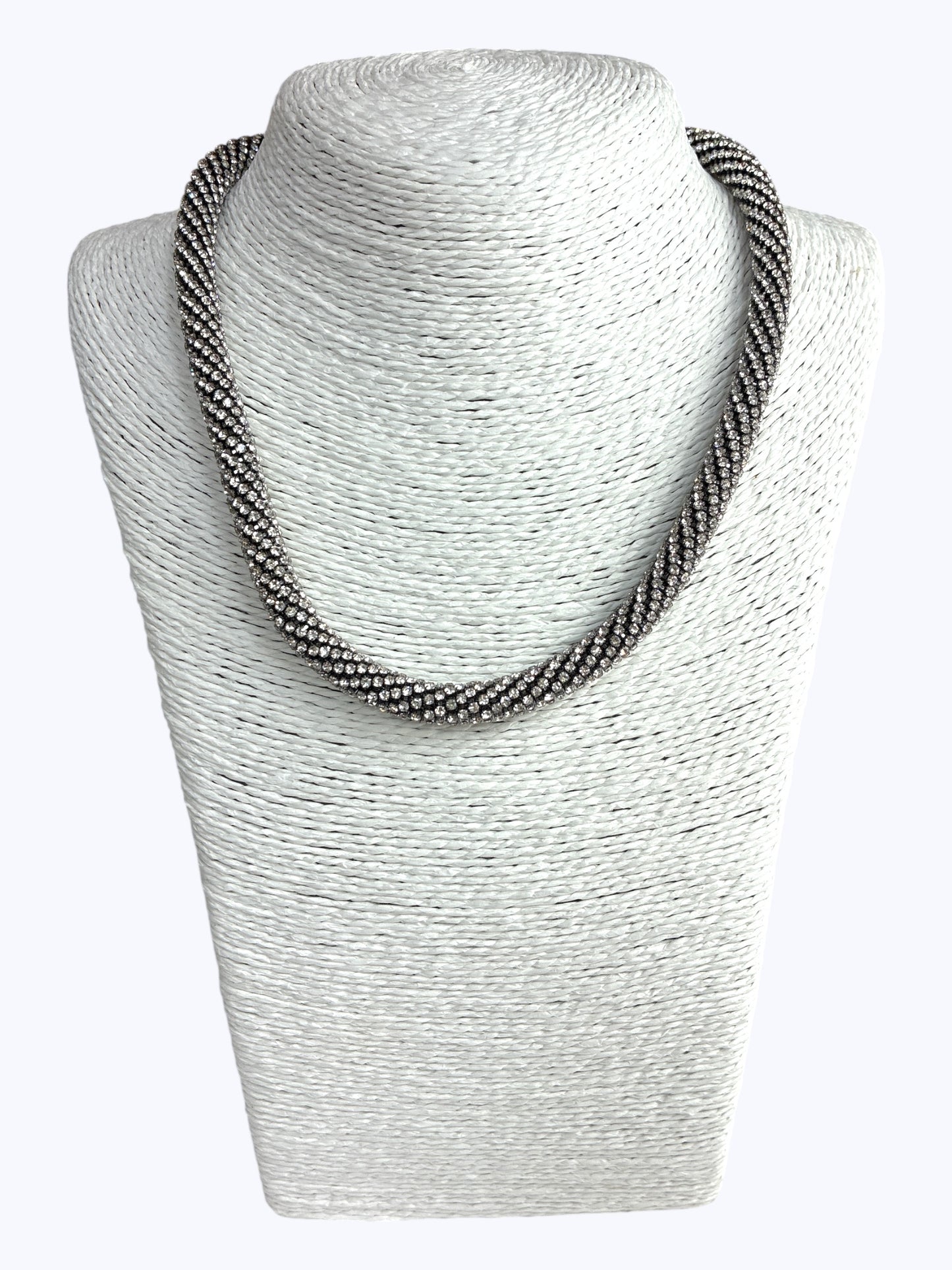 Rhinestone Short Necklace