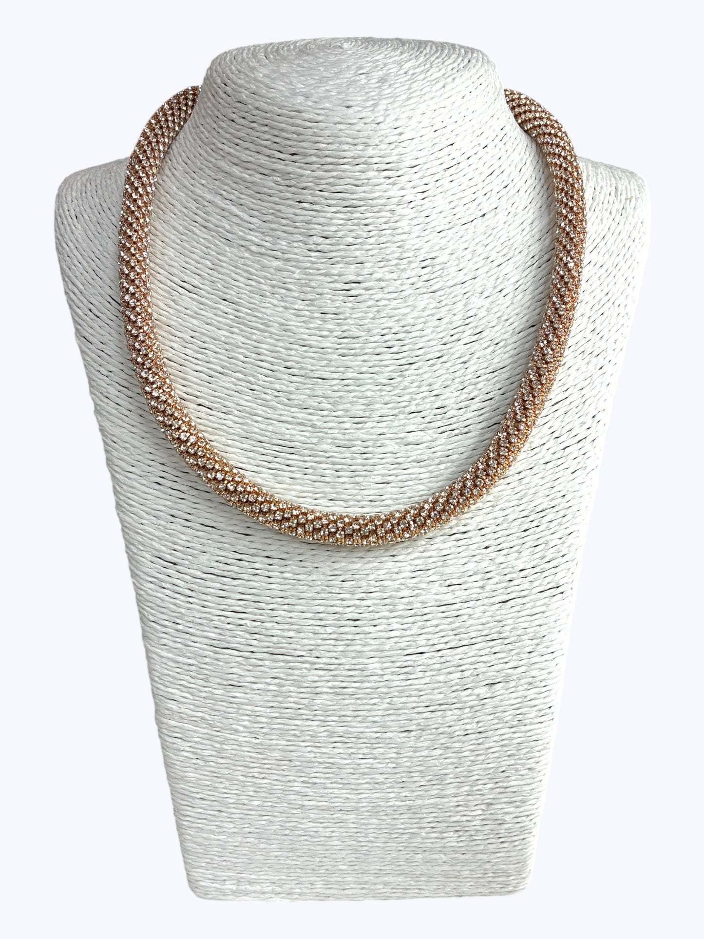 Rhinestone Short Necklace