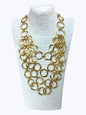 N5120 | Modern Circle Chain Necklace | KS2239