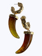 E2287 | Horn Tusk Earrings | KE1149