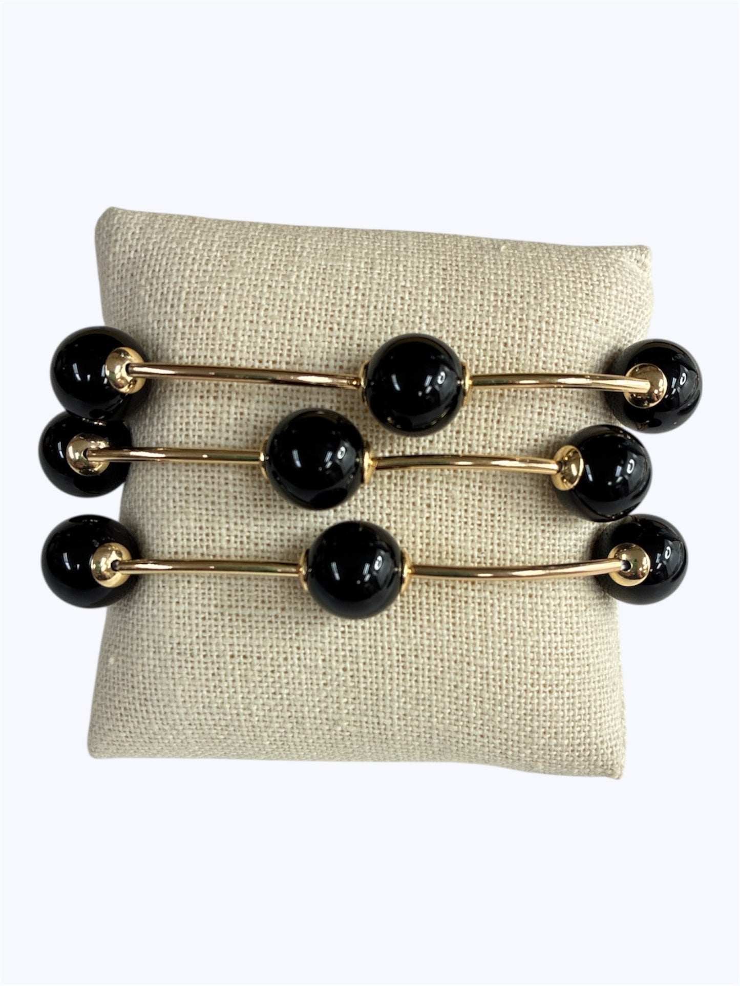 B0422 | Acrylic Beaded 3pcs Set Bracelet | TB9758