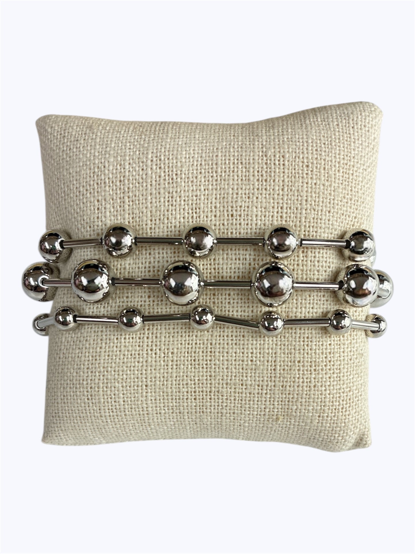 B0420 | Mixed Ball Bead Bracelet Stack | TB9721