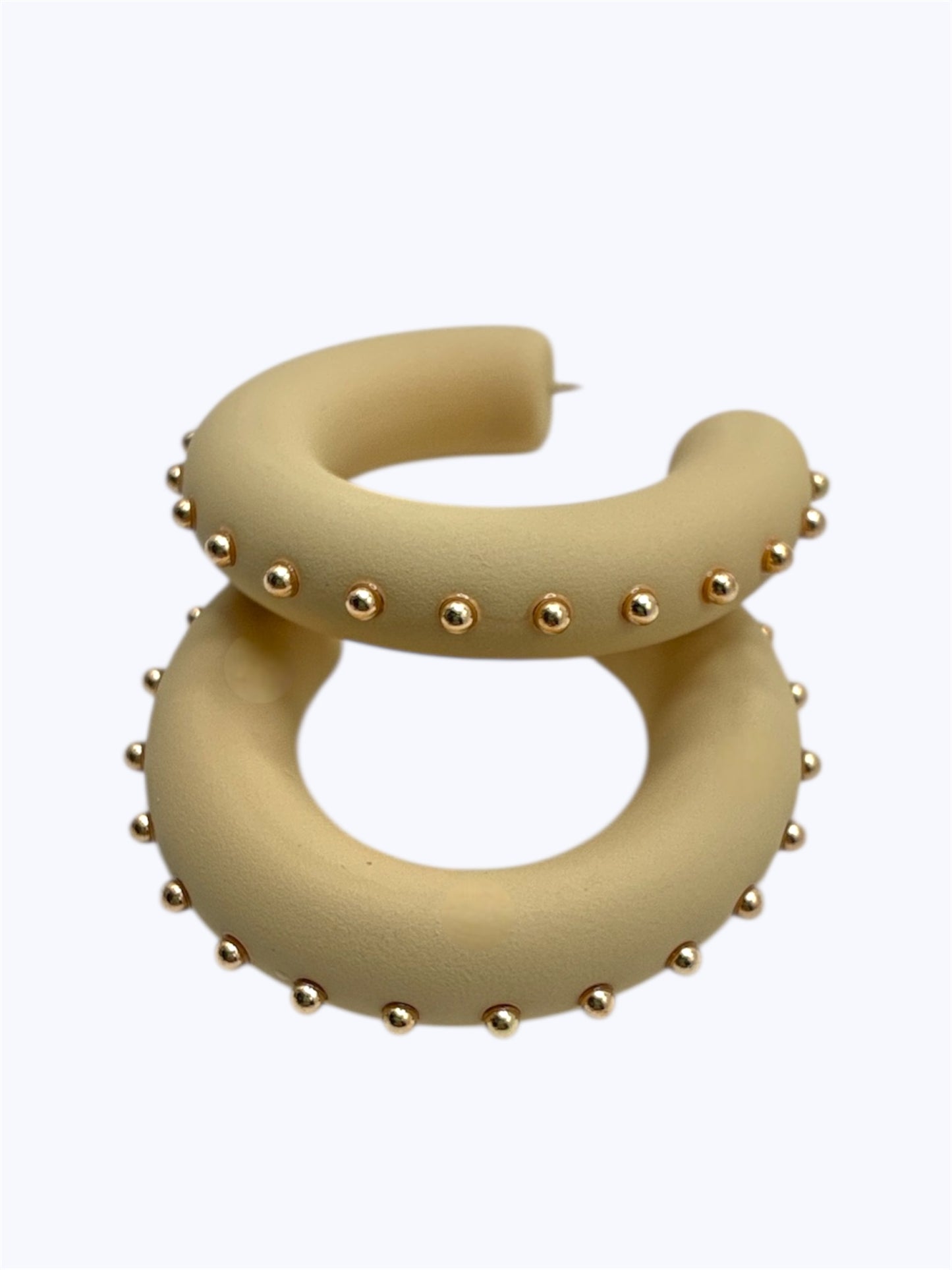 E2280 | Studded Hoop Earrings | 78E4643