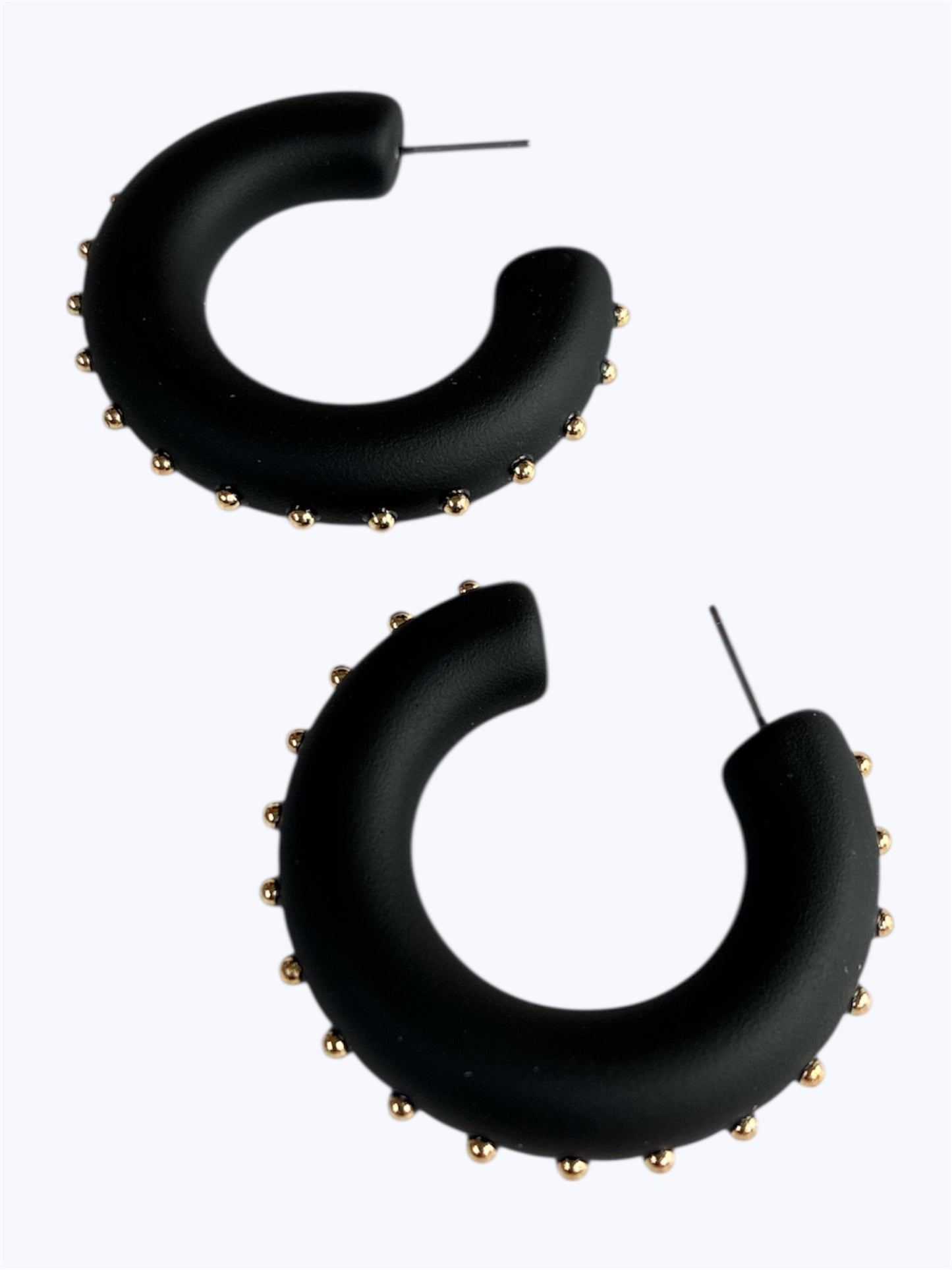 E2280 | Studded Hoop Earrings | 78E4643