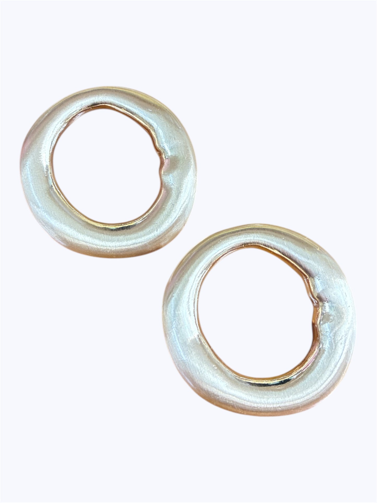 E2283 | Chunky Circle Stud Earrings | TE12051