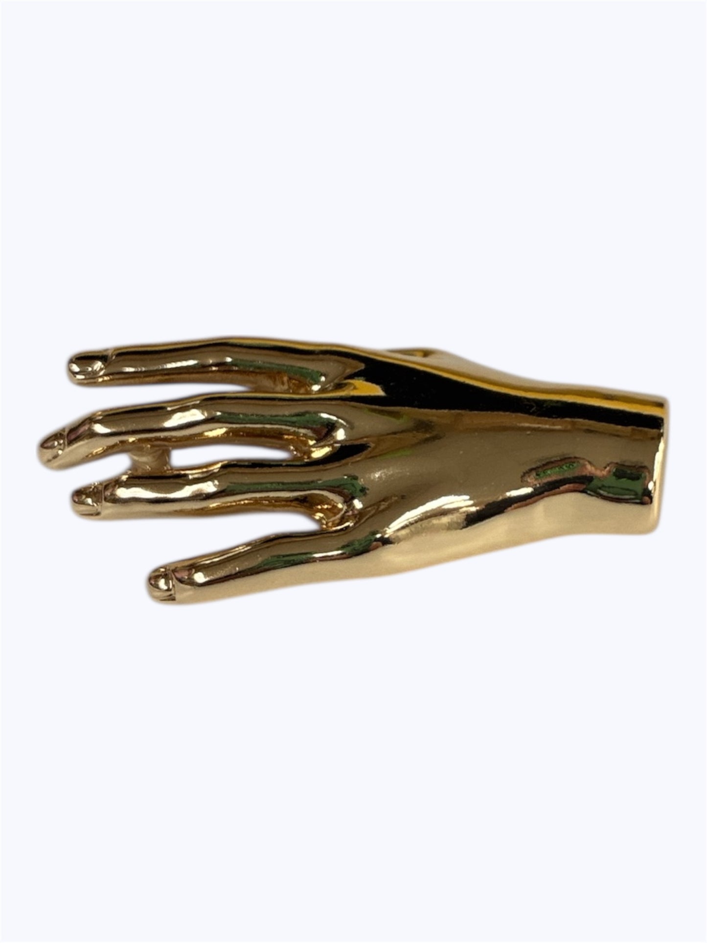 BR0430 | Sculptural Hand Statement Brooch | 25P1057