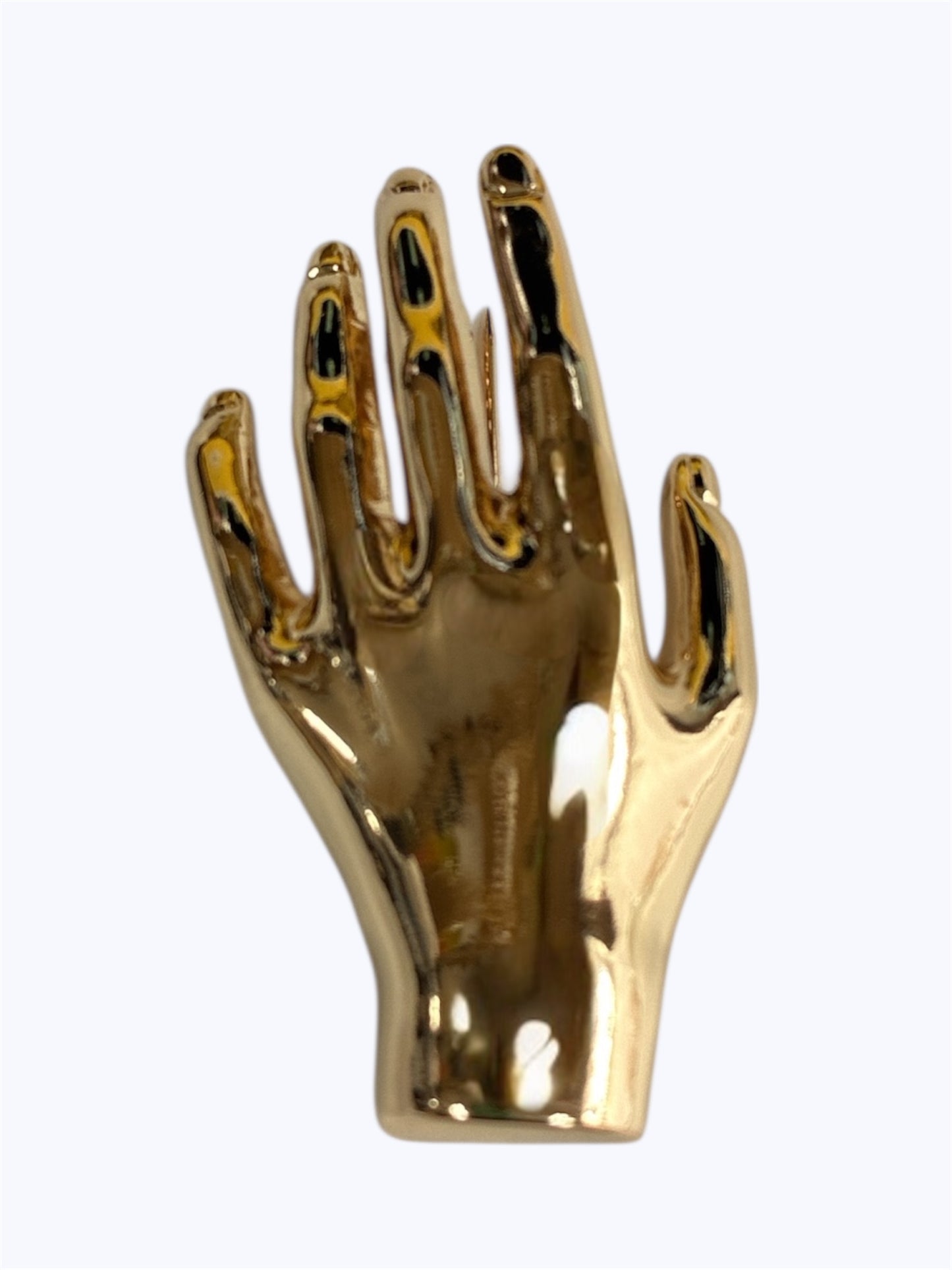 BR0430 | Sculptural Hand Statement Brooch | 25P1057