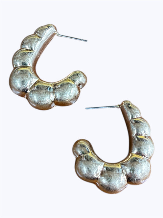 E2268 | Bubble Hoop Earrings | VE4811
