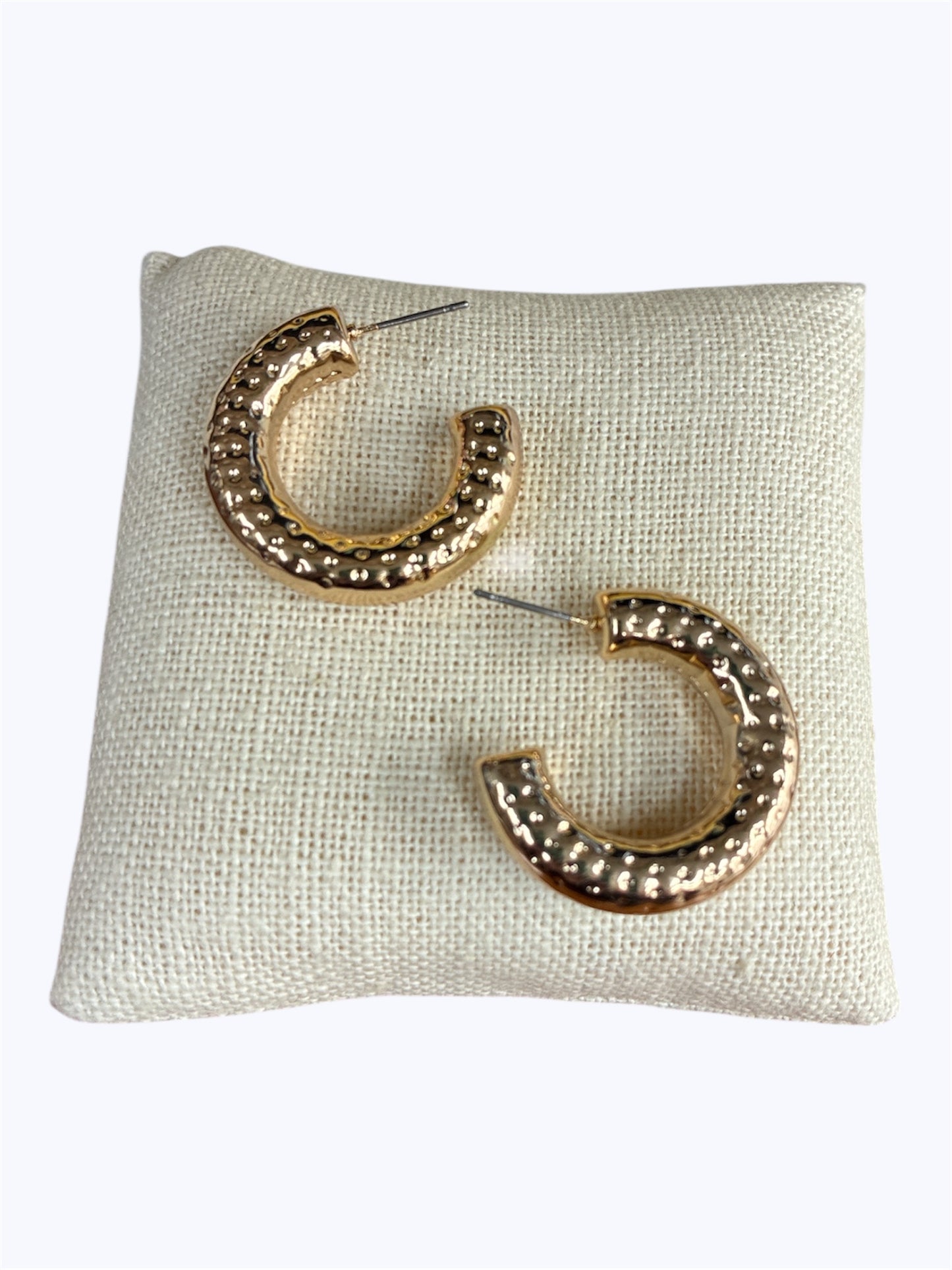 E2267 | Hammered Hoop Earrings | VE4748