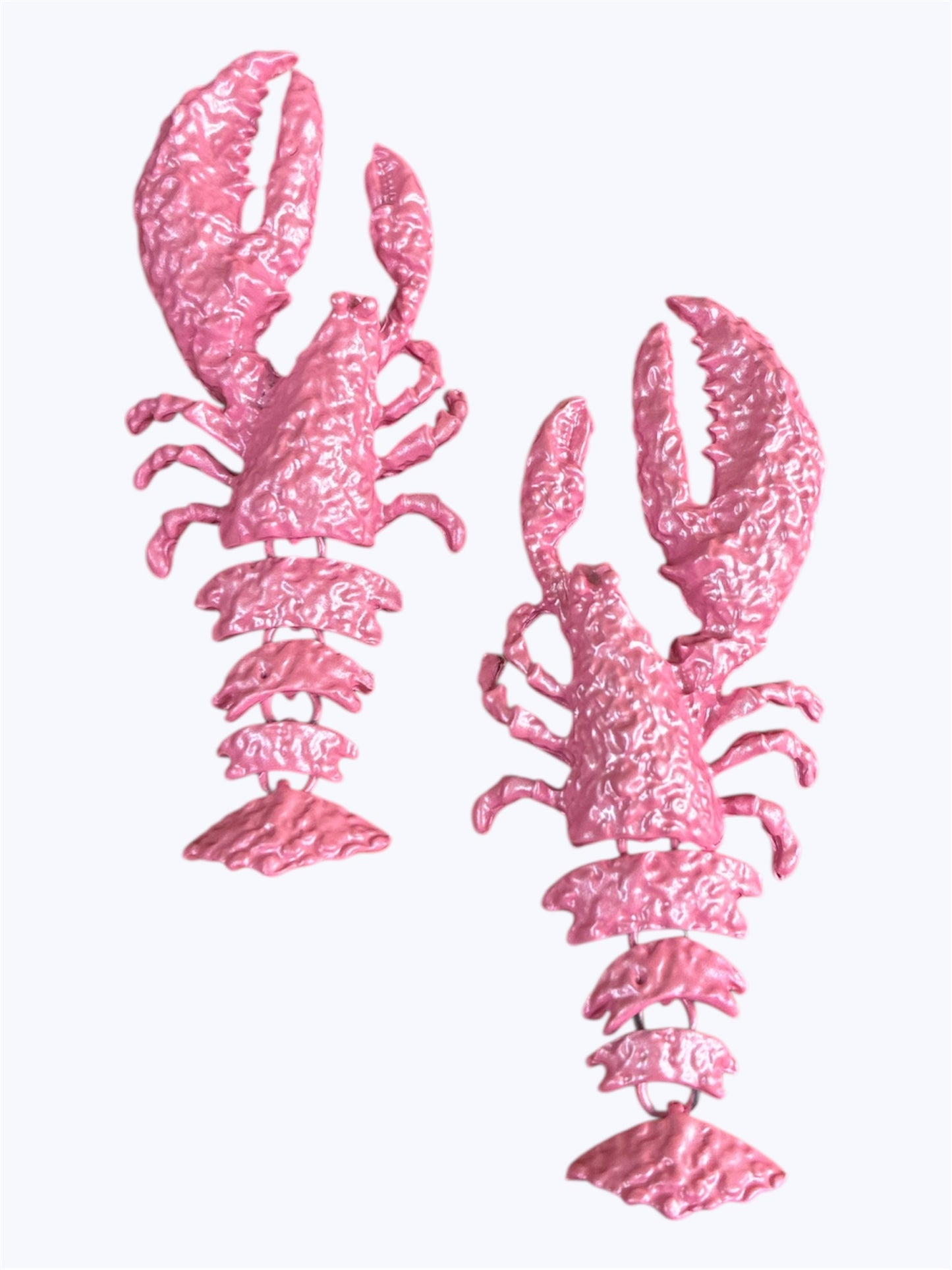 E2112 | Lobster Statement Earrings |PLR8654