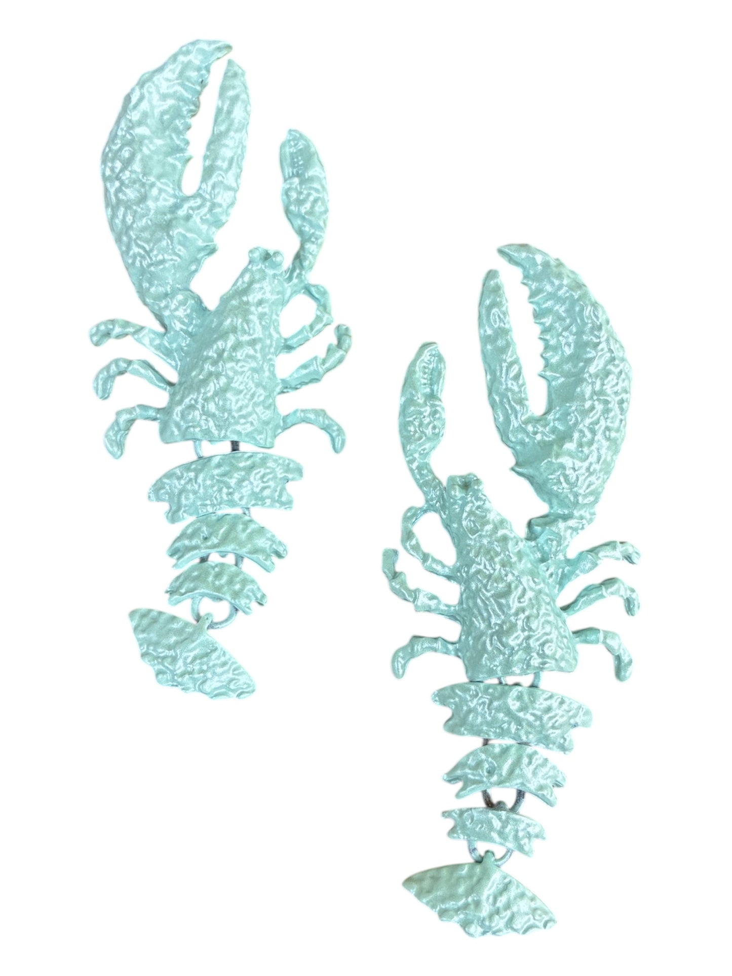 E2112 | Lobster Statement Earrings |PLR8654