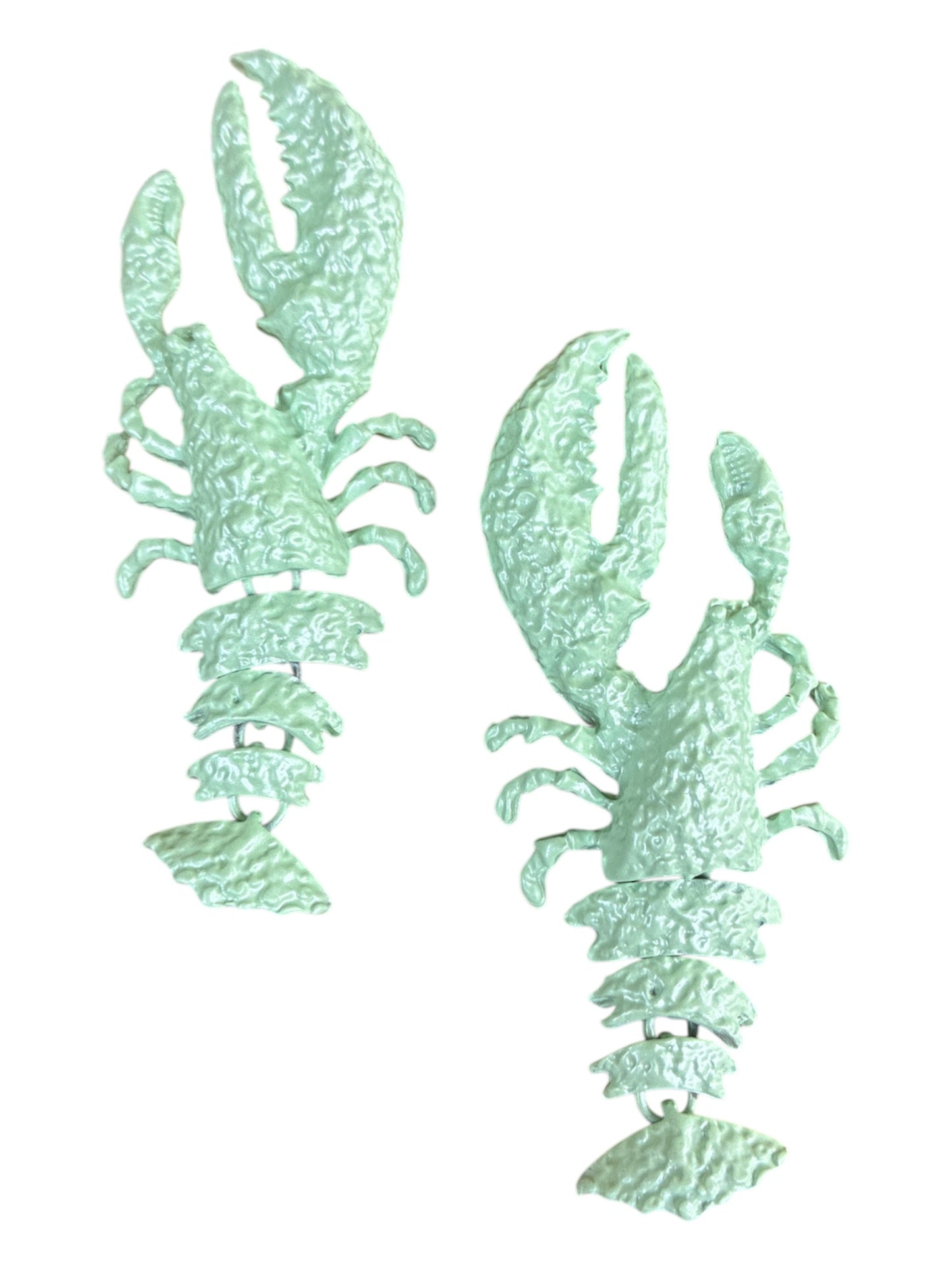 E2112 | Lobster Statement Earrings |PLR8654