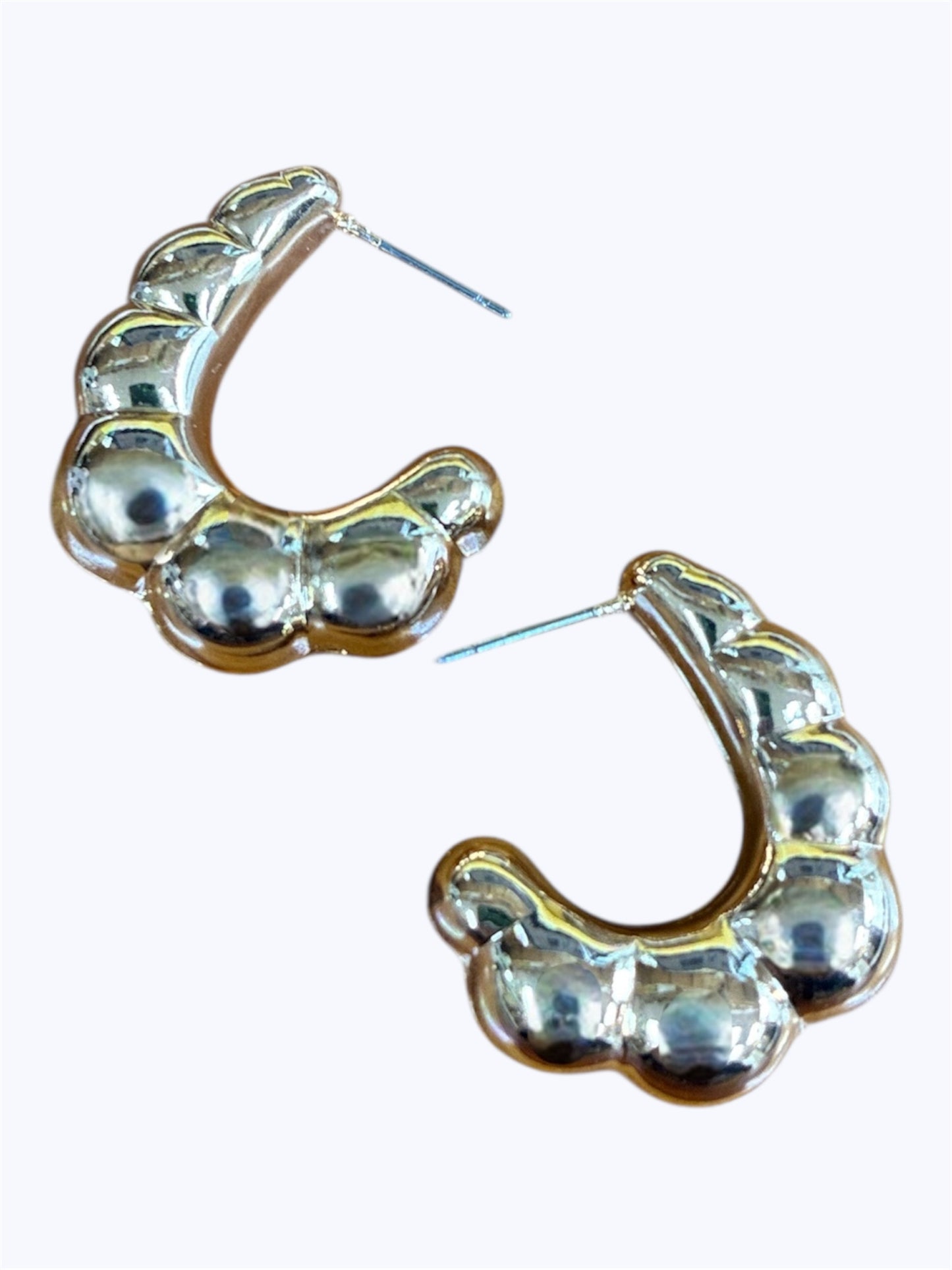 E2268 | Bubble Hoop Earrings | VE4811