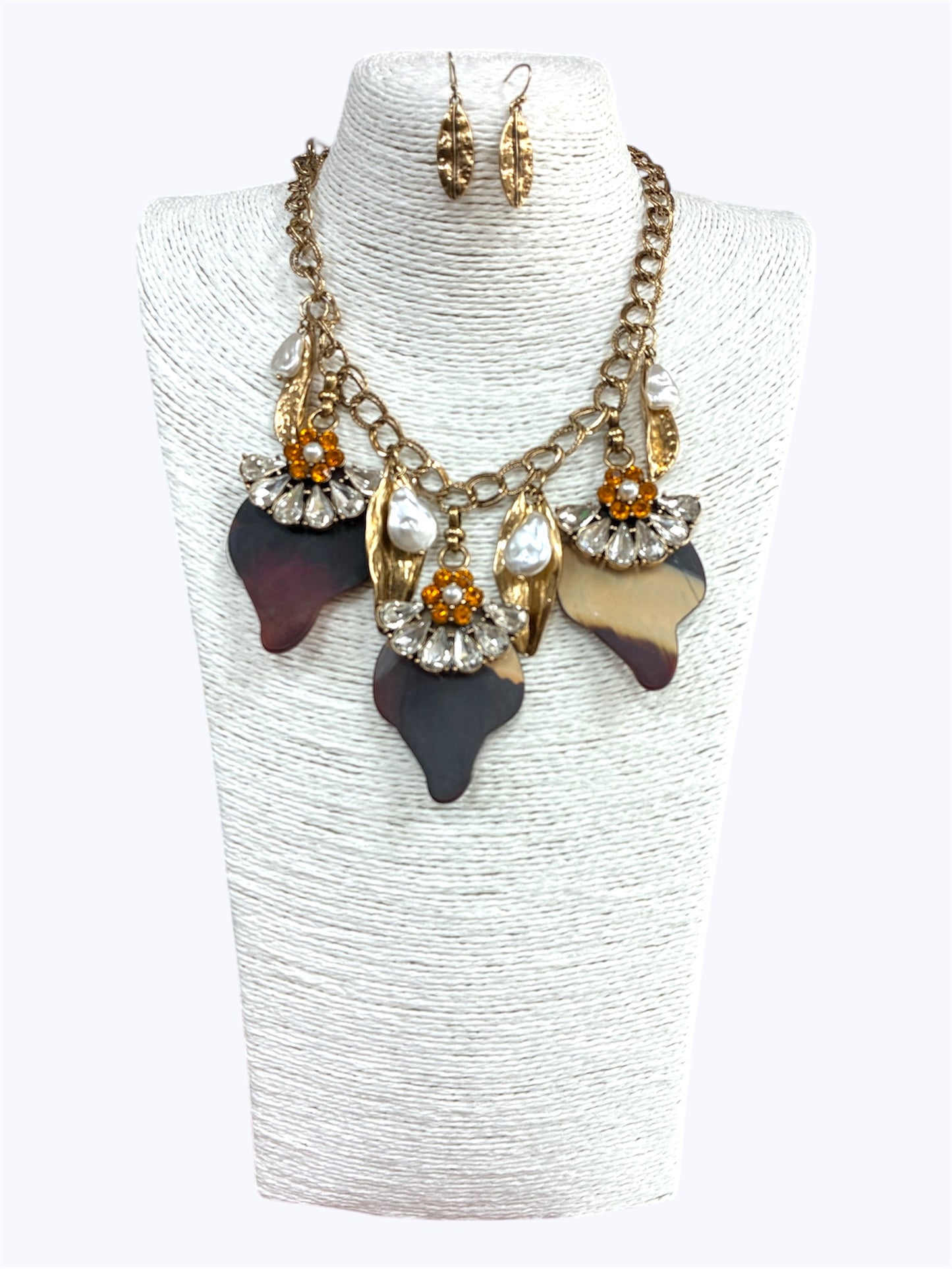 N0720 | Animal Print Charm Necklace | TNE2579
