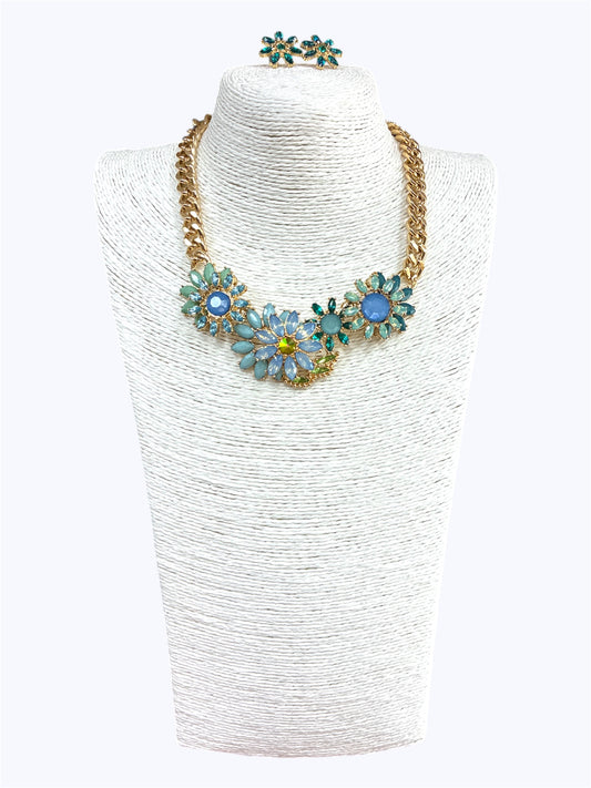 N3174 Crystal Stone Necklace |TNE1534