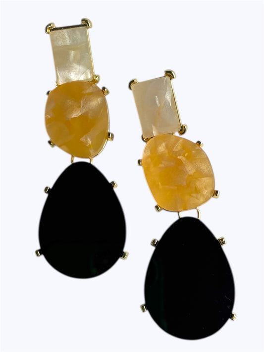 E2290 | Acrylic Long Drop Earrings |ER2648