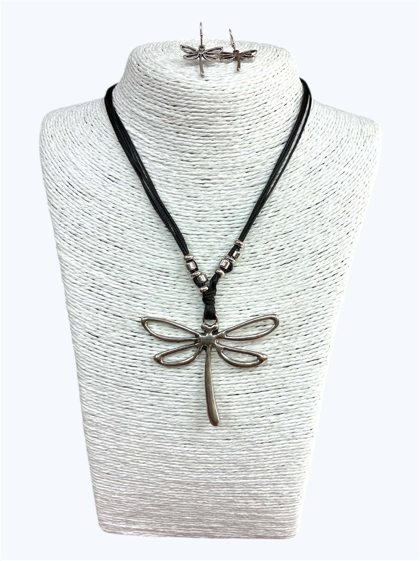 N0494 |Dragonfly Pendant Necklace Set |QNE14774