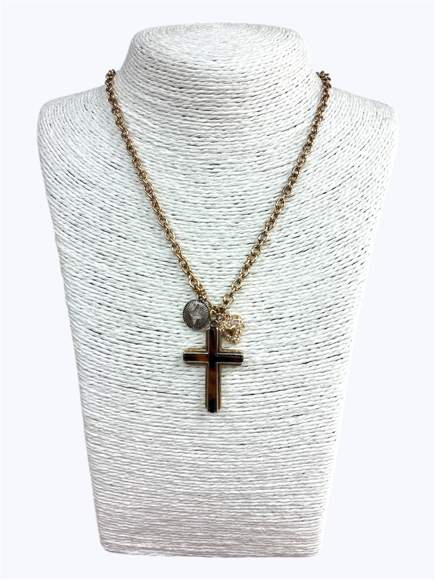 N0669 | Cross Statement Necklace | TNE2713
