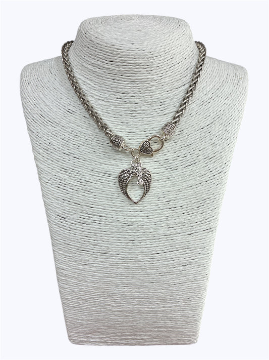 N0702 | Guardian Angel Charms Necklace | AN3777