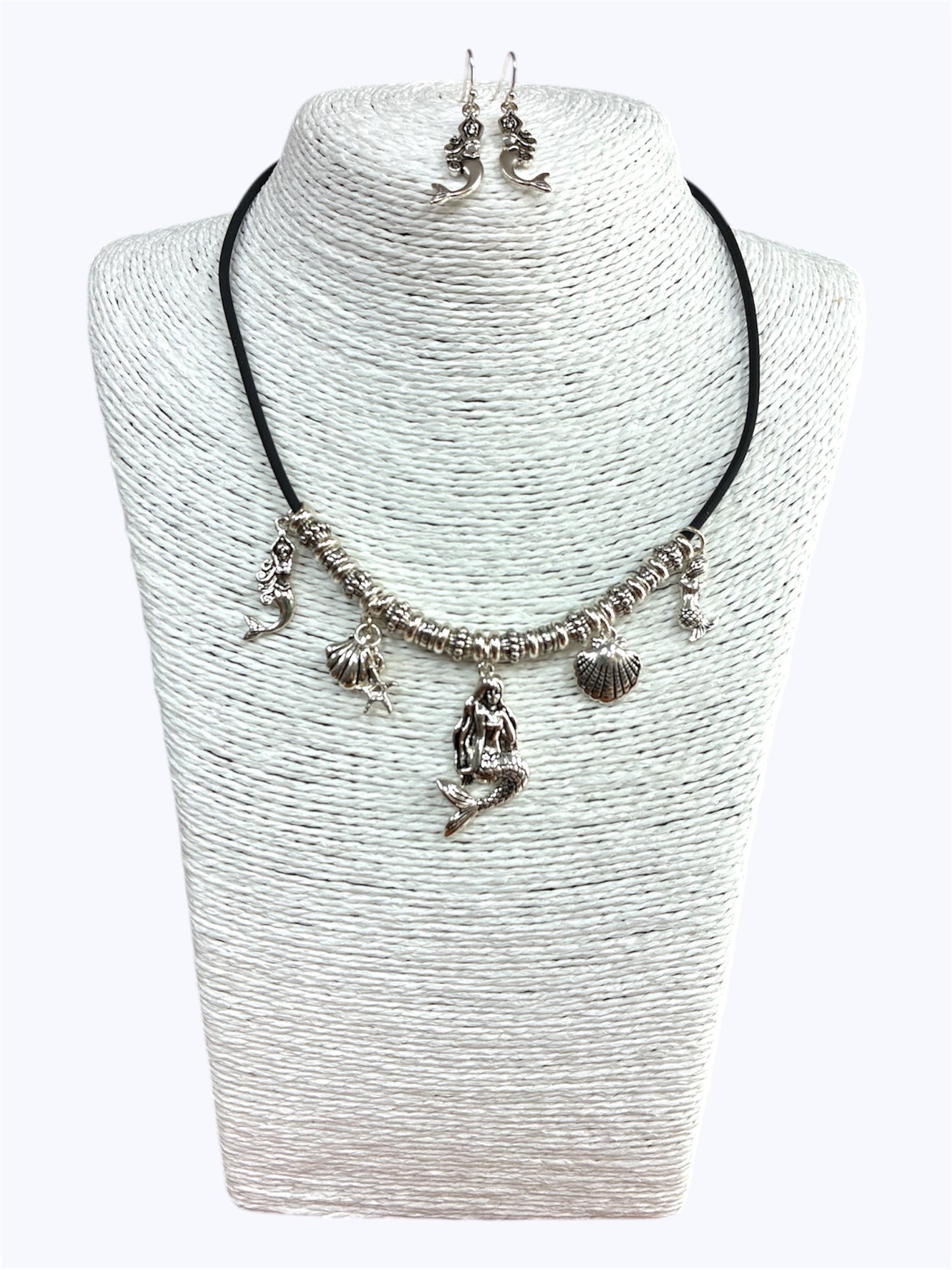 N0432|Mermaid Sea Life Necklace Set |AS6753