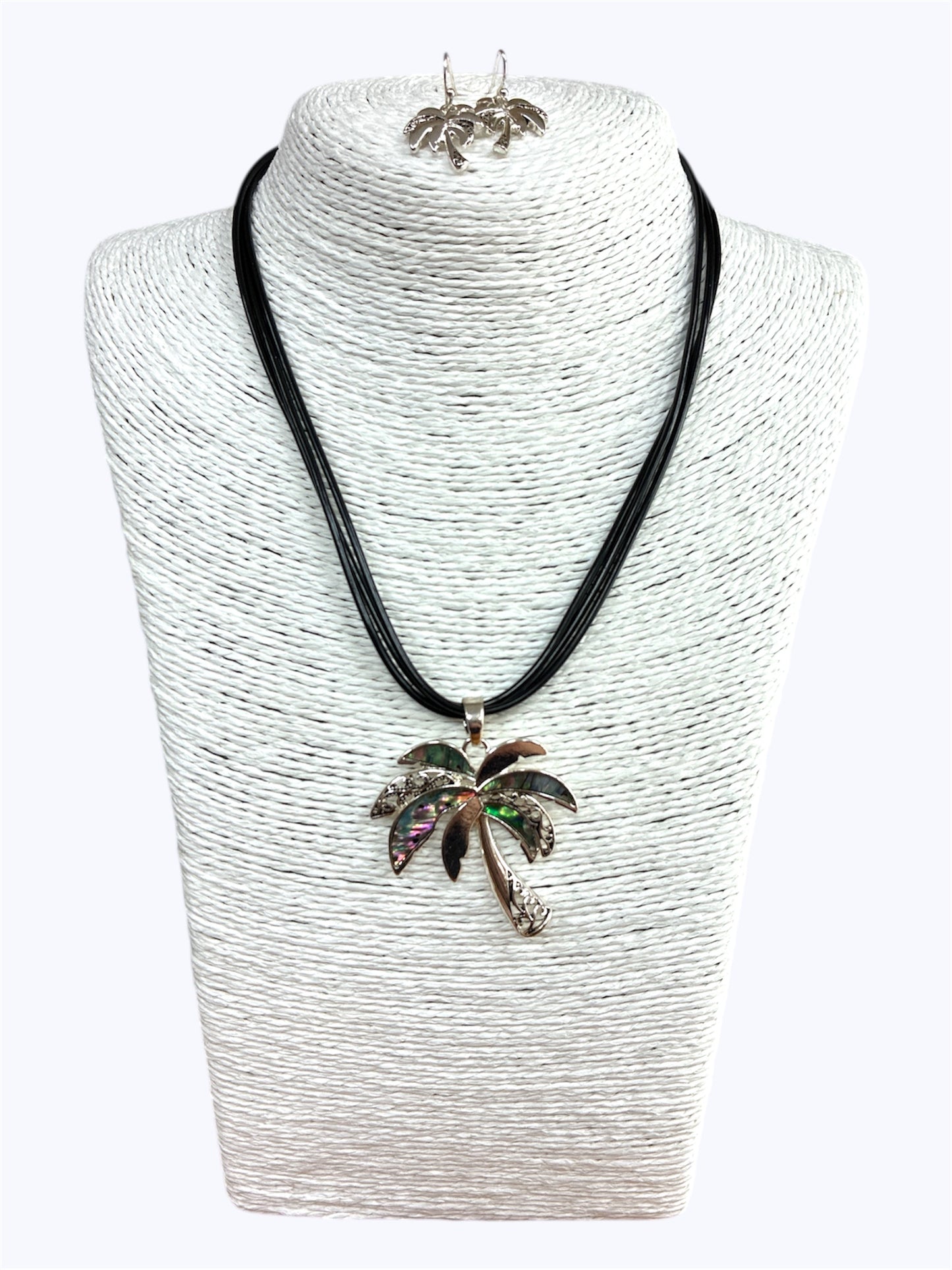 N0450 | Palm Tree Pendant Necklace | AS6714