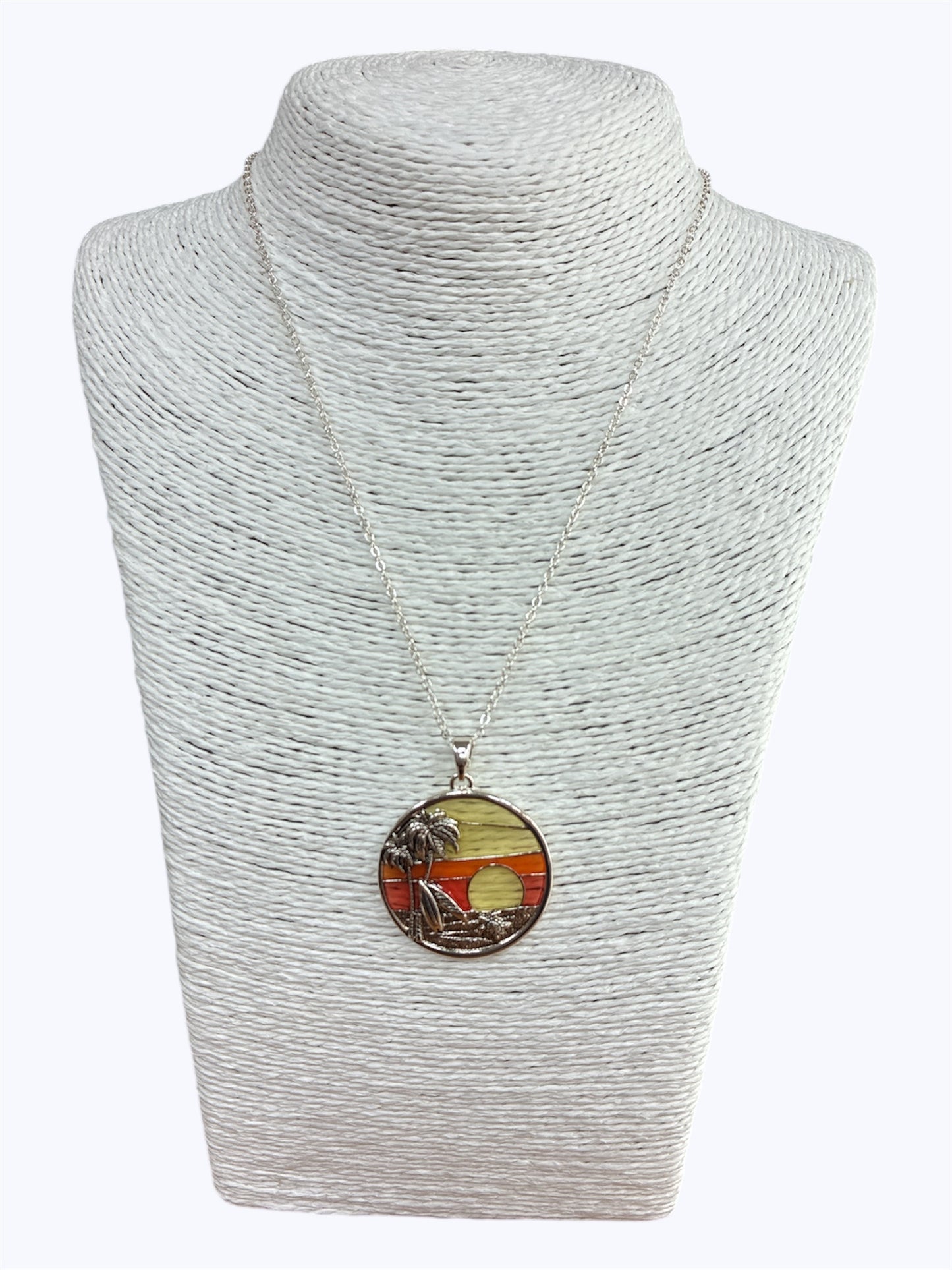 N0224 |Palm Tree Necklace |AN3657
