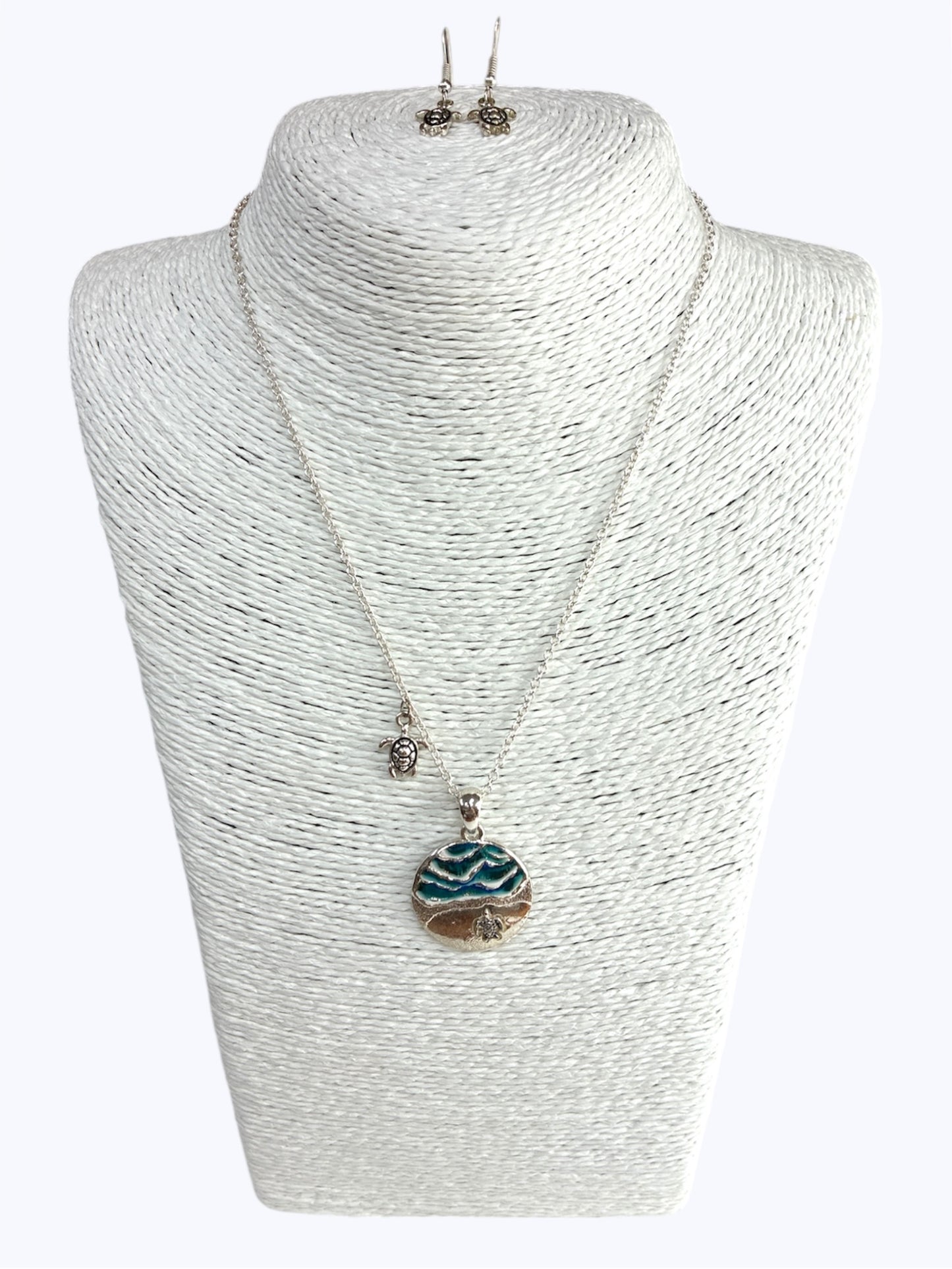 N0367 |Sea Life Animal Turtle Charm Pendants Necklace |AS6042