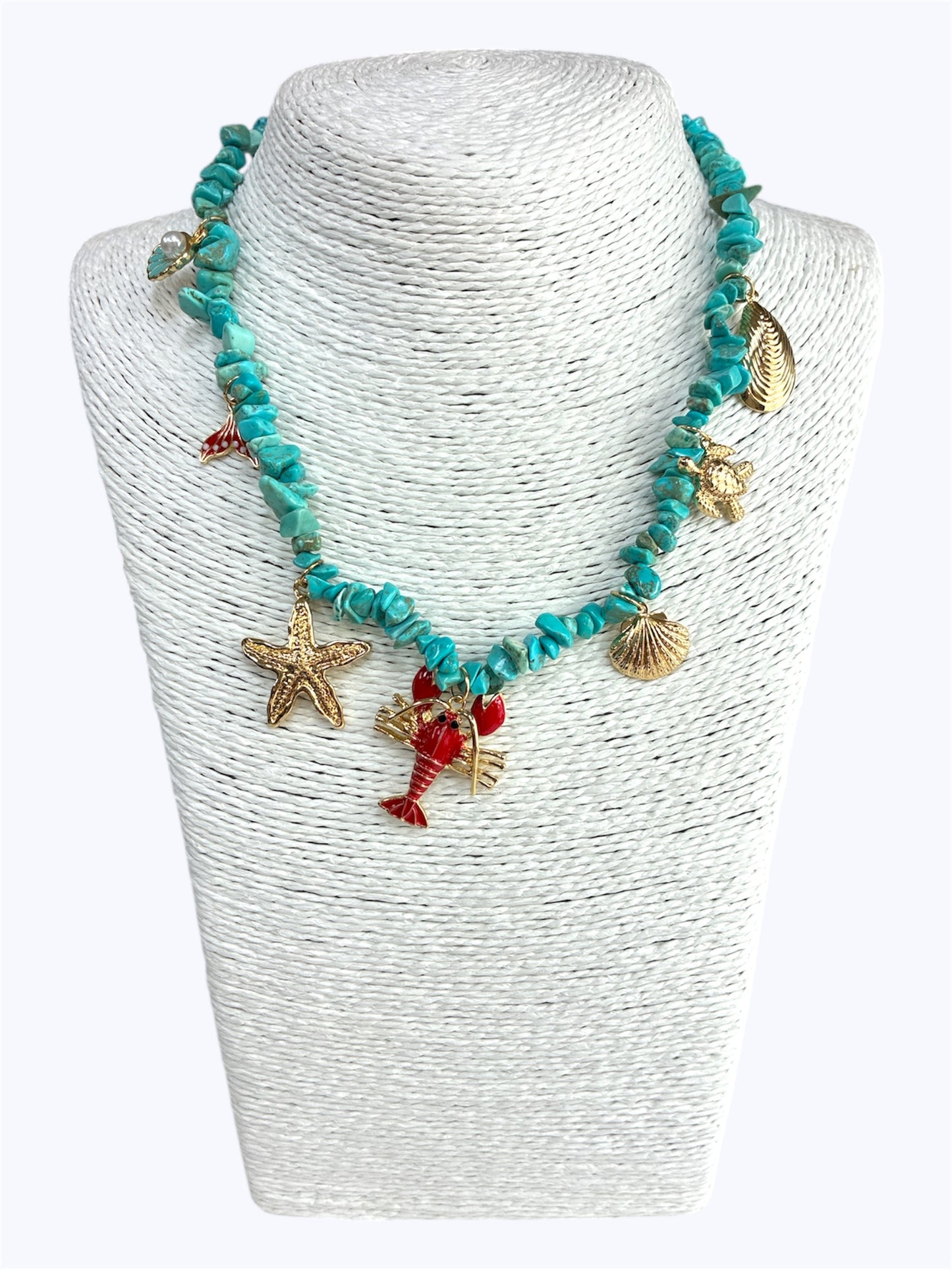 N3103|Sea Life  Charm Necklace |ND1051