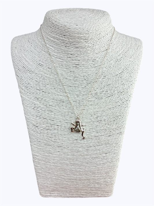 Abalone Frog Short Necklace
