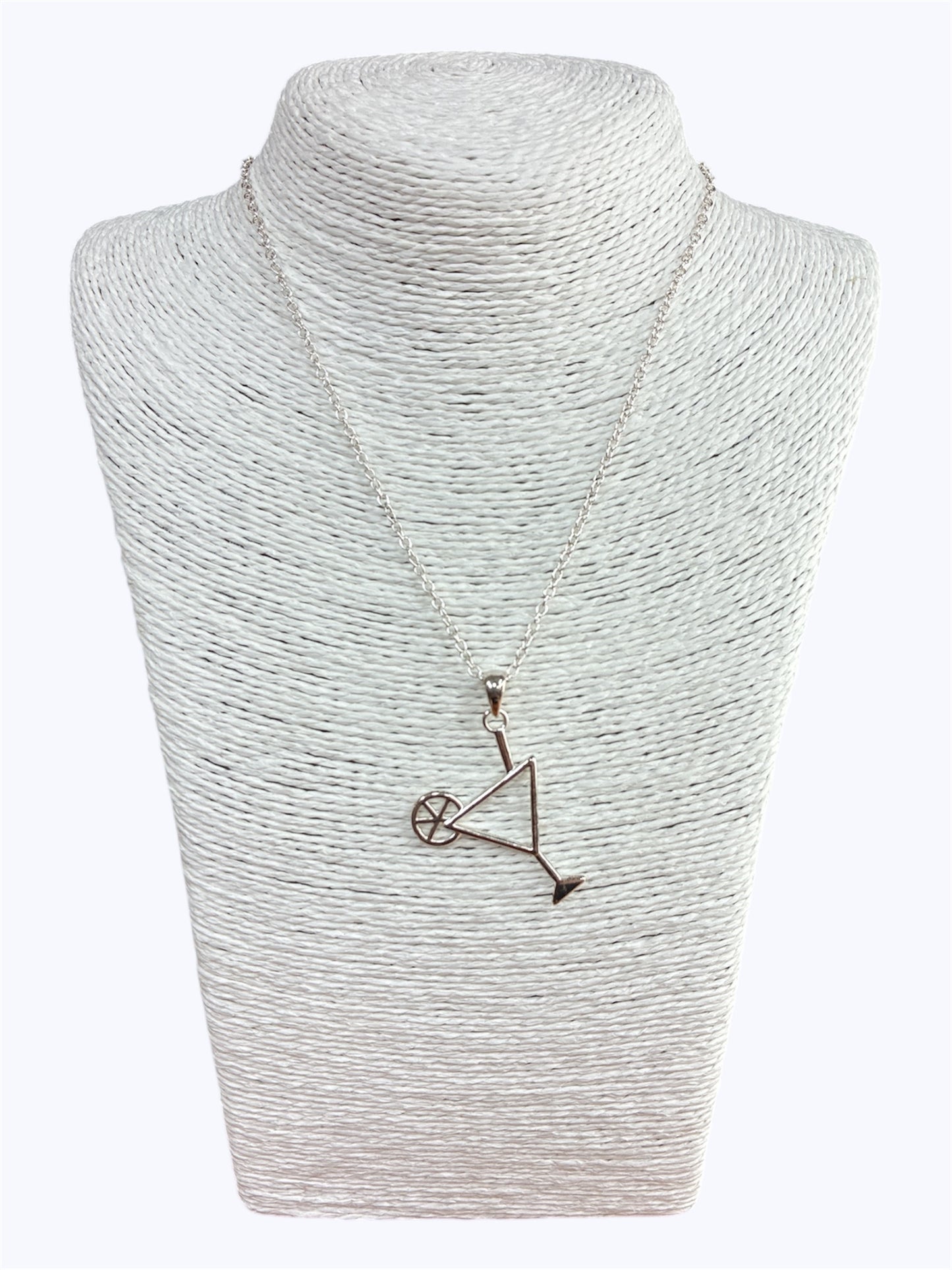 N0477|Cocktail Glass Design Pendant Necklaces |AN2908