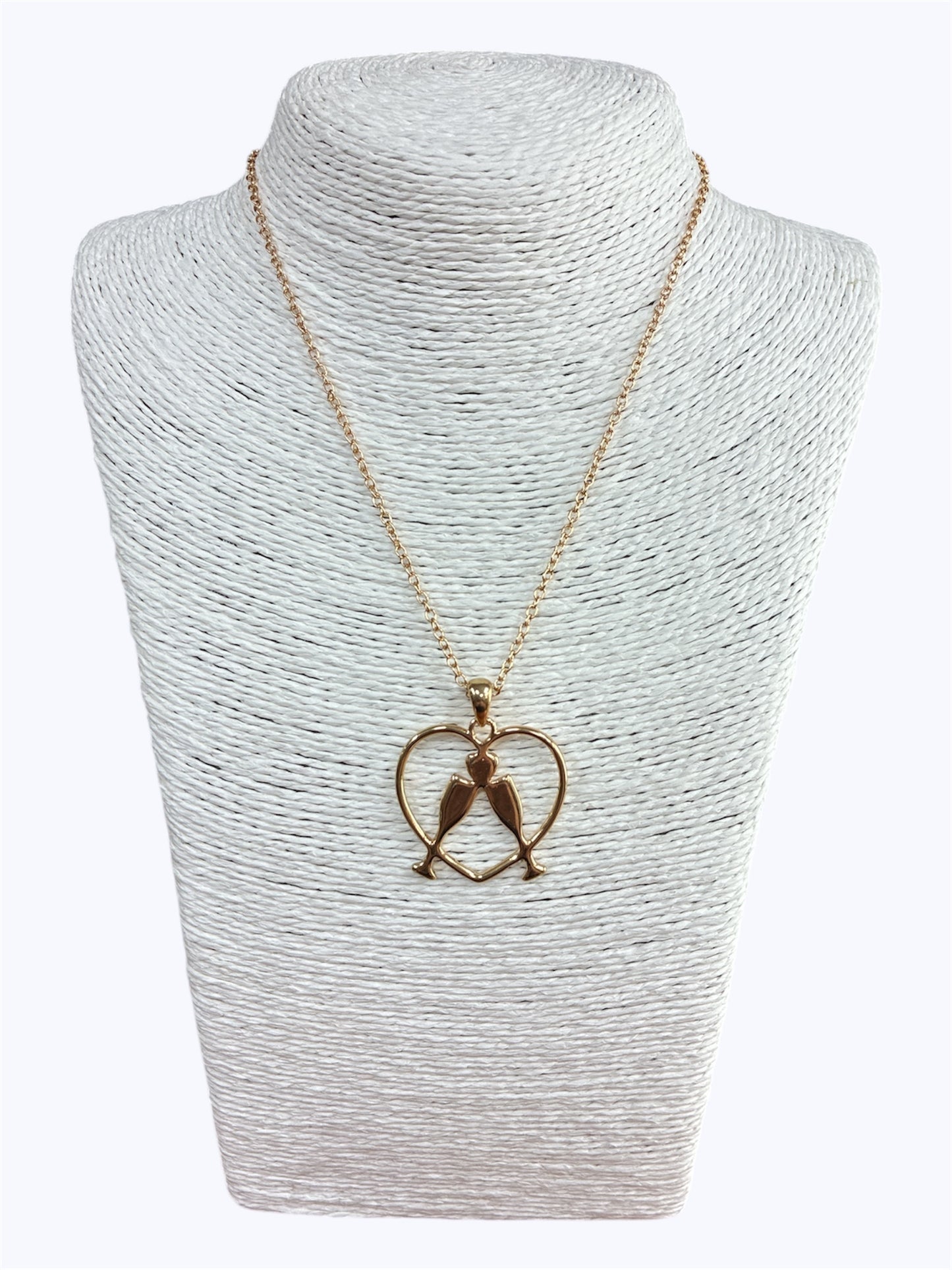 N0473 |Heart Design Pendant Necklace |AN2909